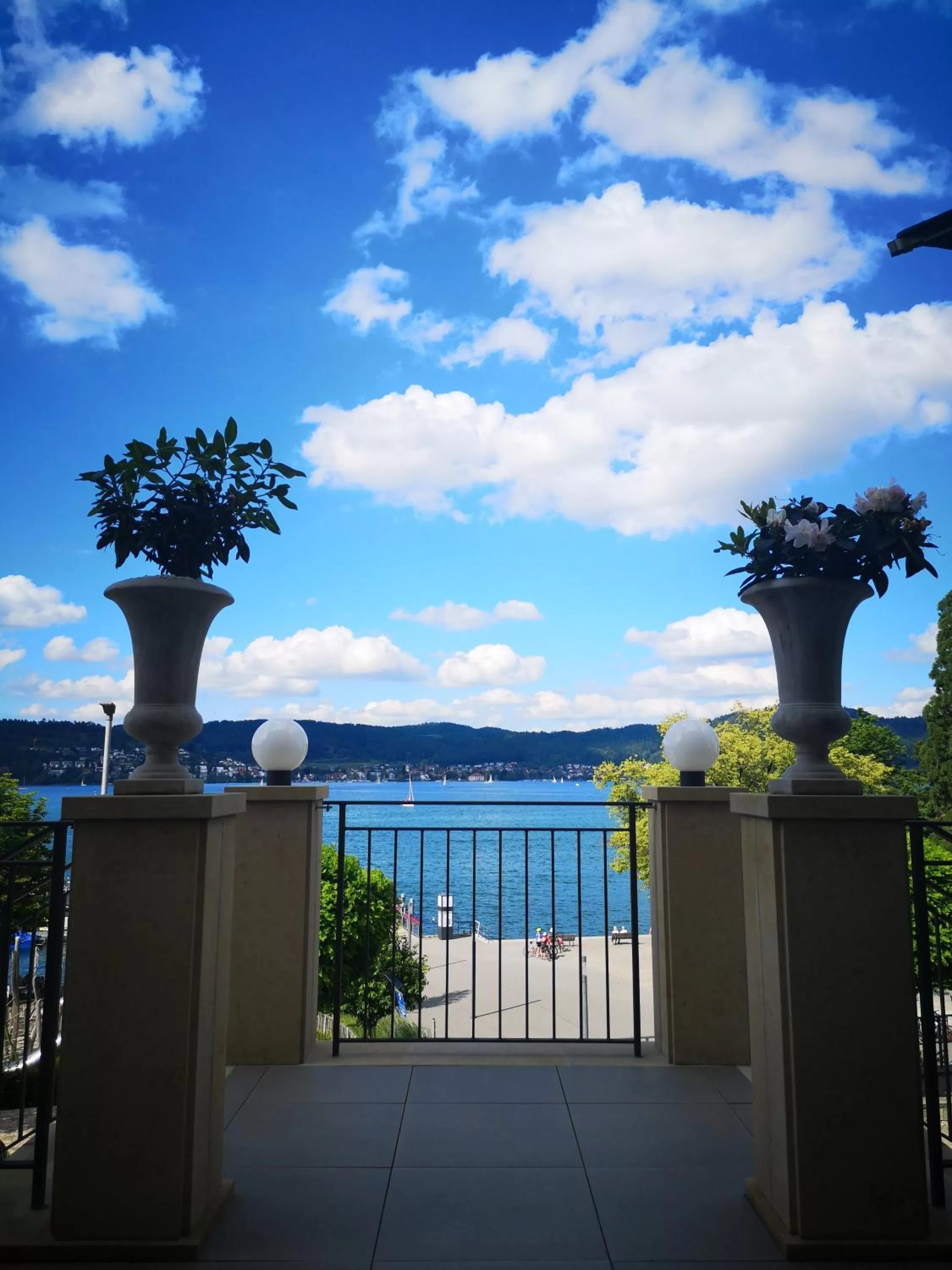 Balcony/Terrace in Seehotel Villa Linde