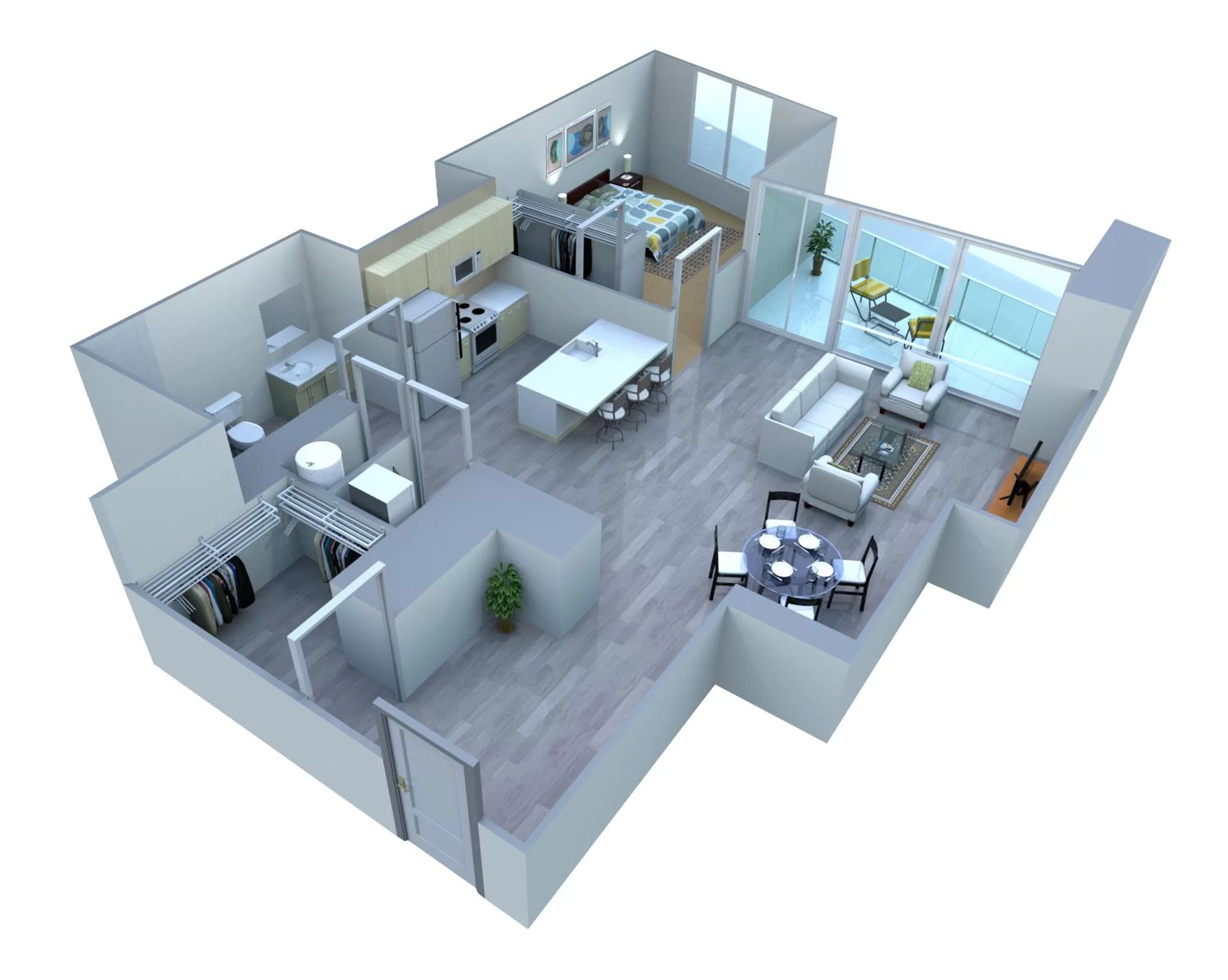 Floor plan in Placemakr Premier SoBro
