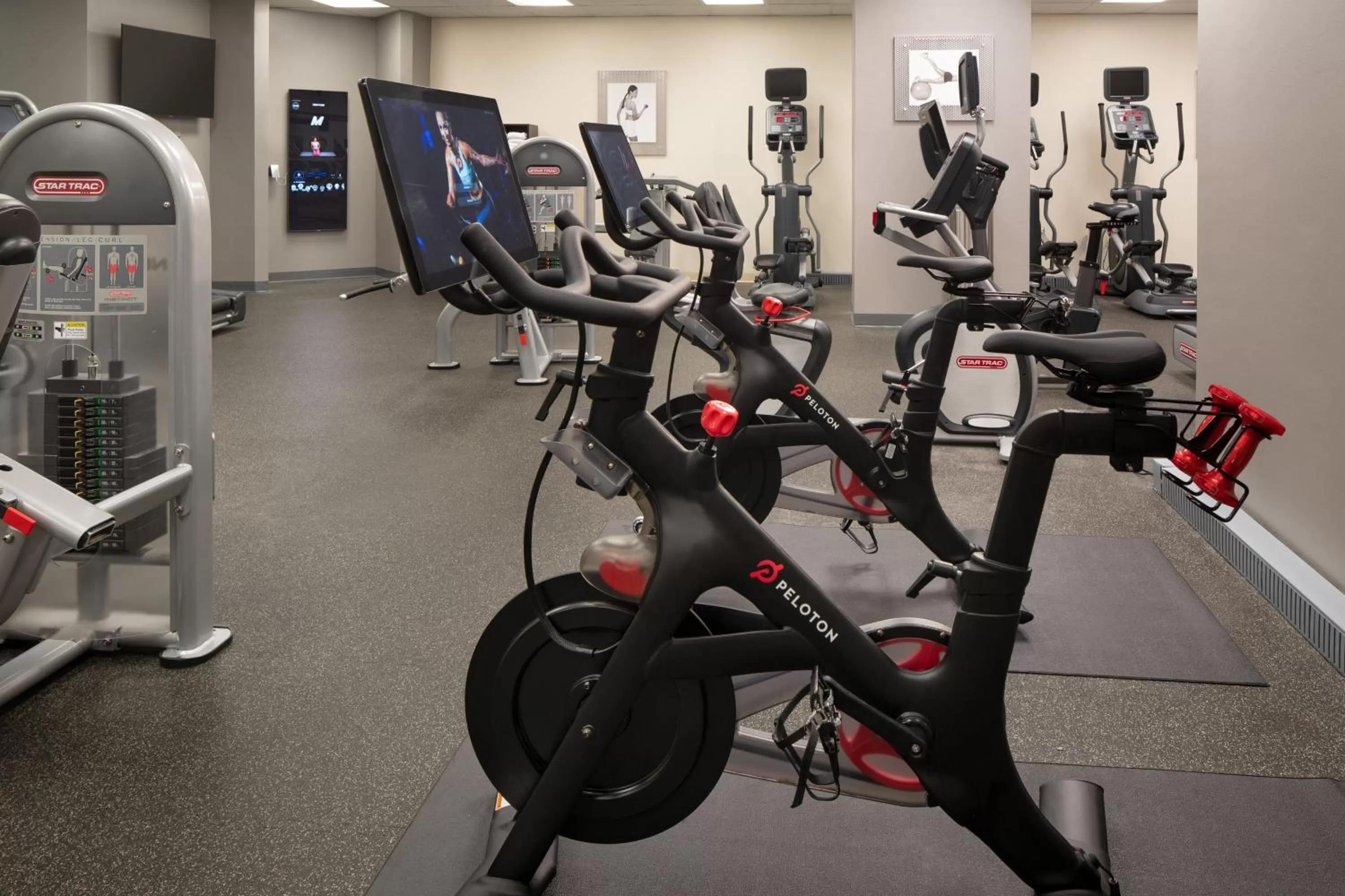 Fitness centre/facilities in Oakland Marriott City Center