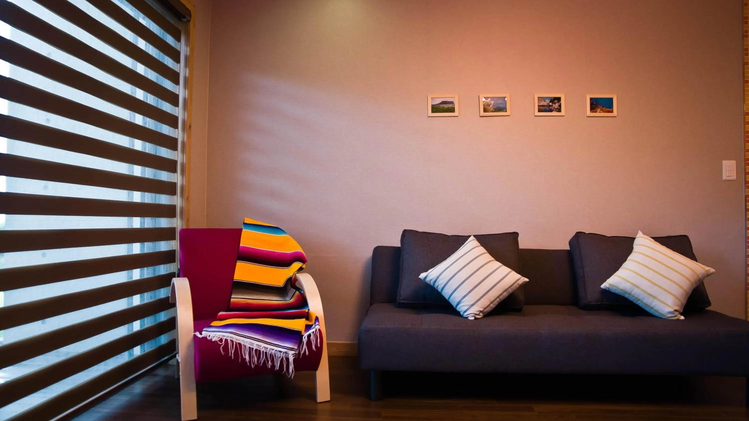 Living room in Jeju Eco Suites