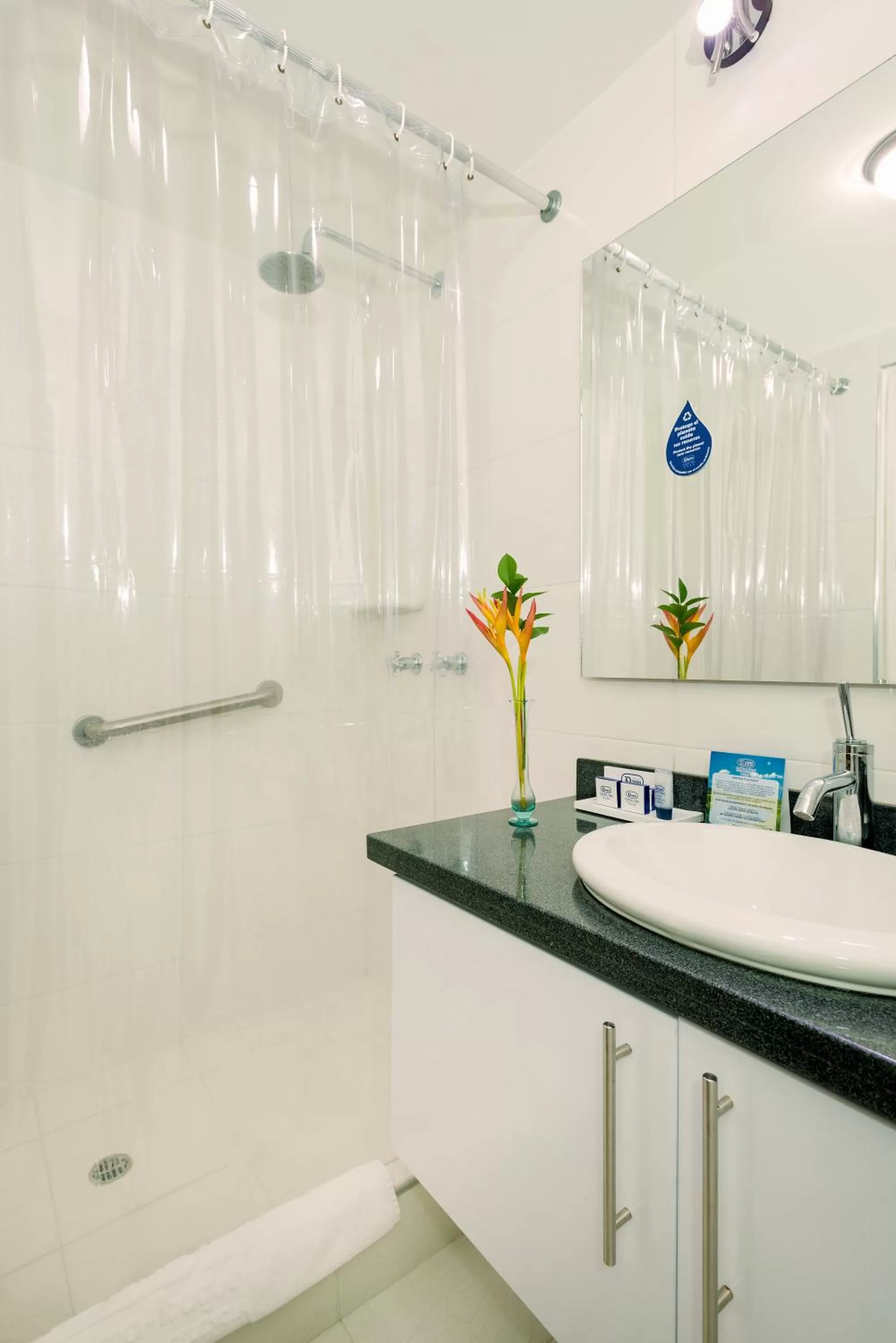 Shower in Hotel Dann Combeima