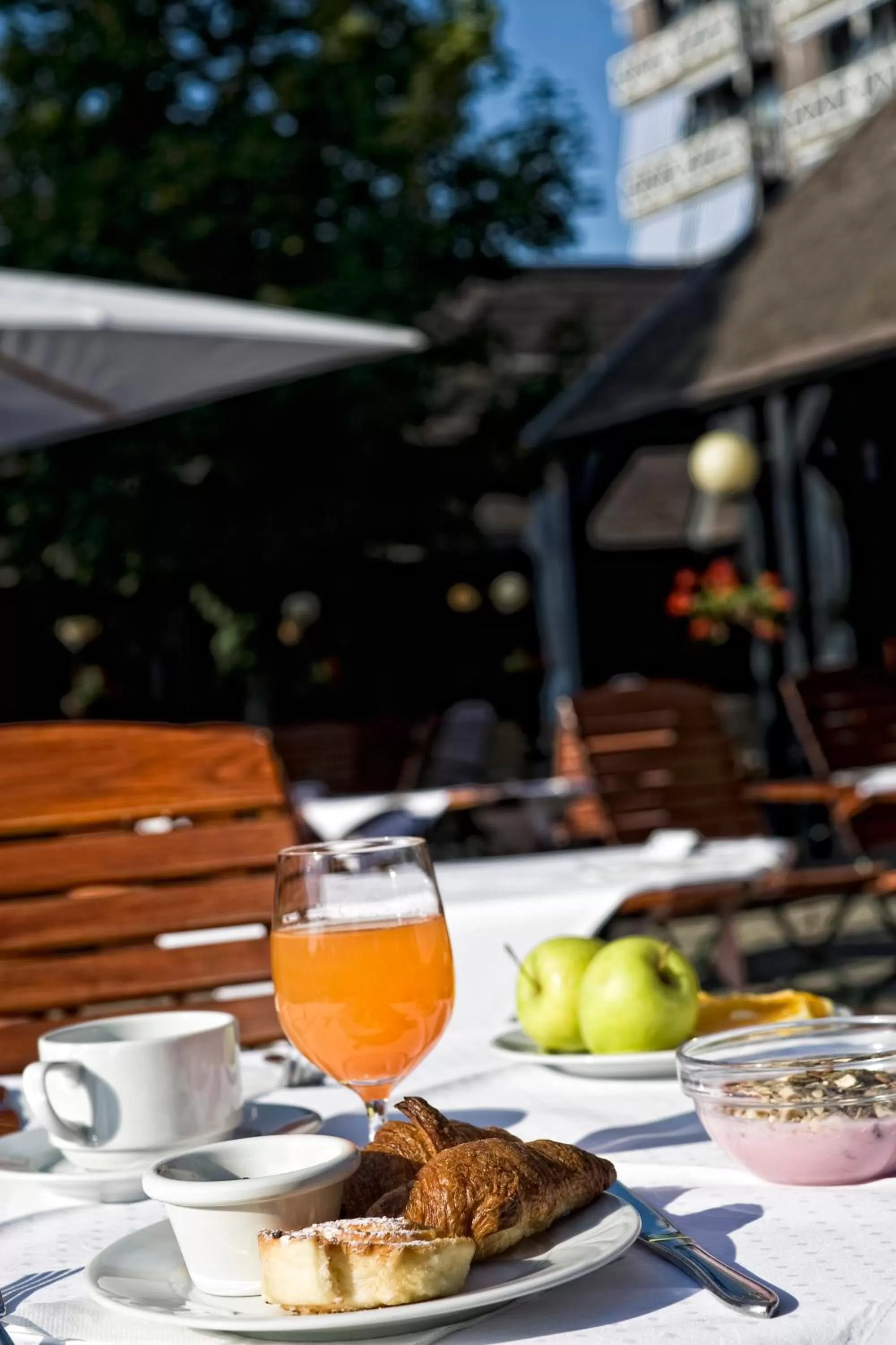 Balcony/Terrace in Danubius Hotel Bük