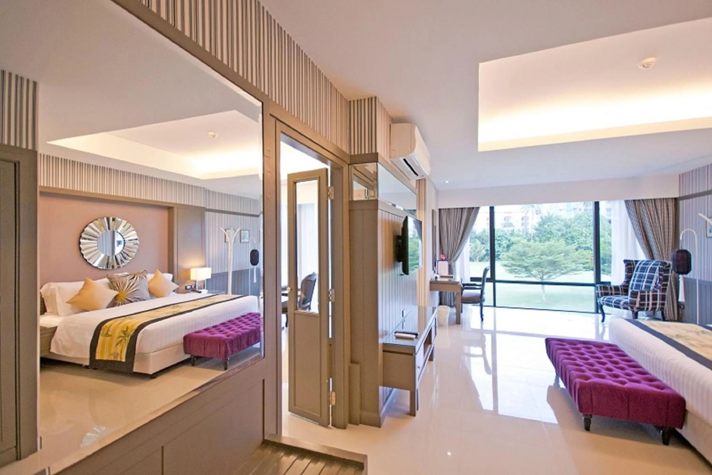 Bedroom in The Par Phuket SHA Plus