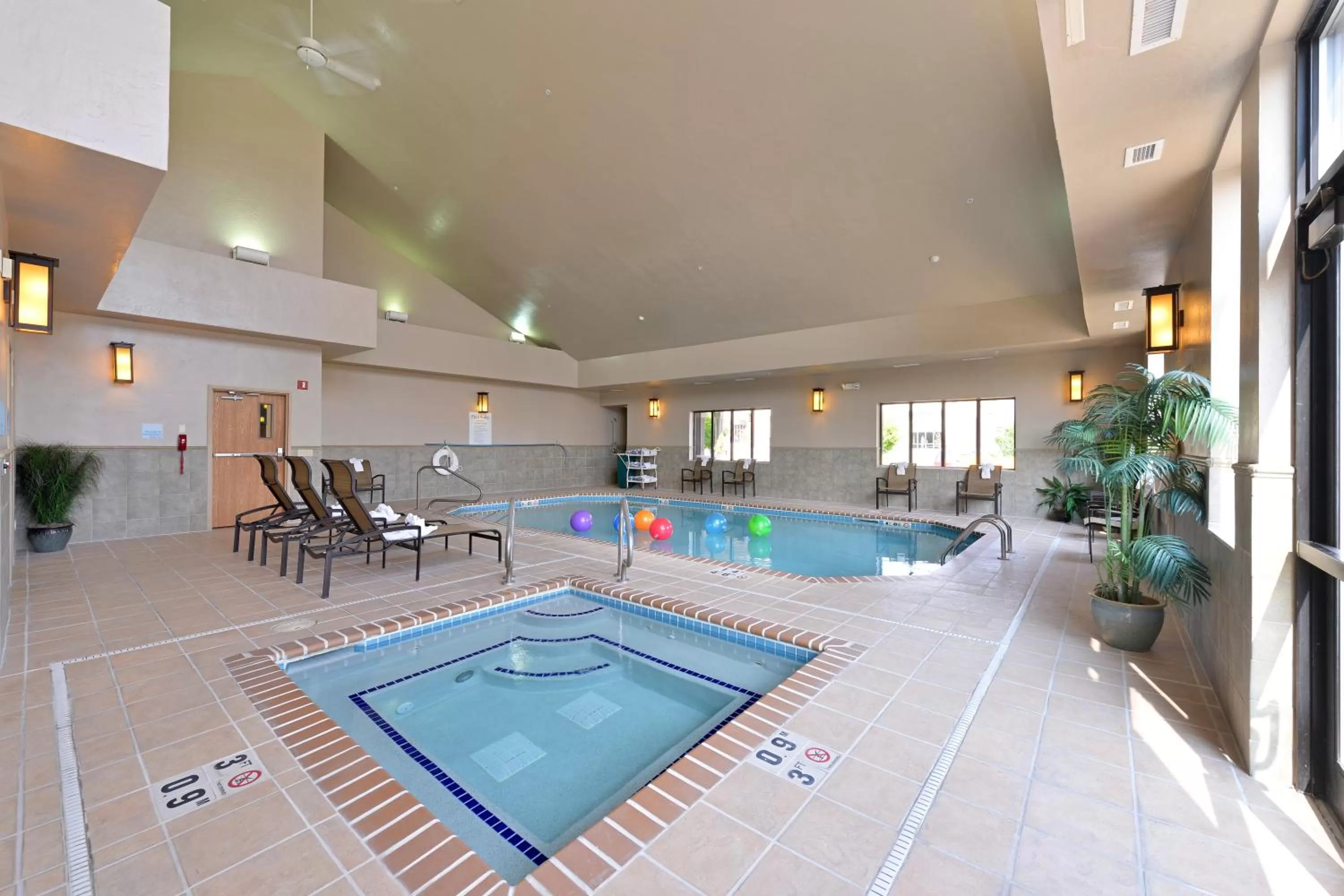 Swimming pool in Holiday Inn Express Hotel & Suites Gillette by IHG