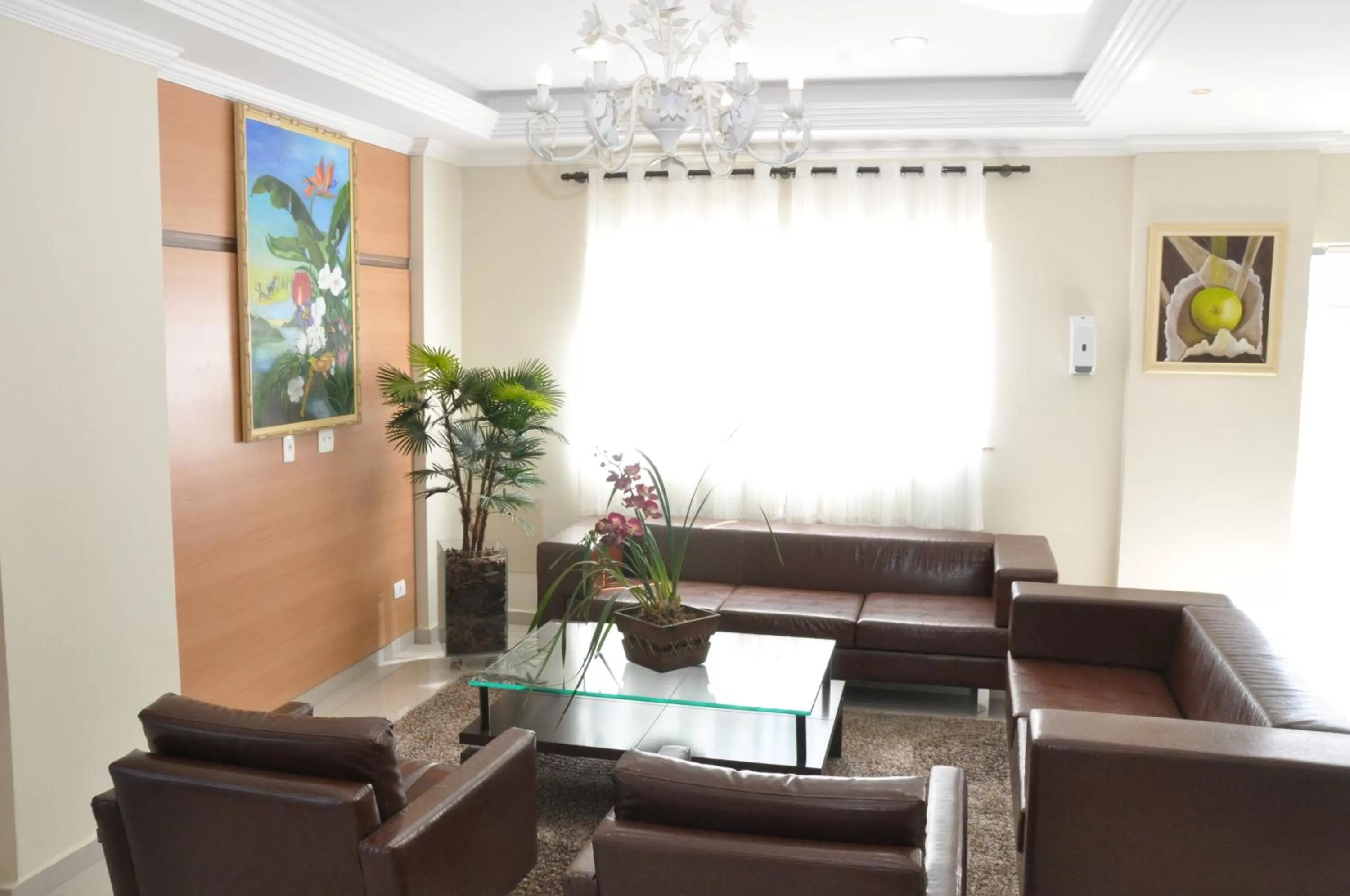 Lobby or reception in Lotus Hotel - à 6 km do Santuário de Aparecida-SP