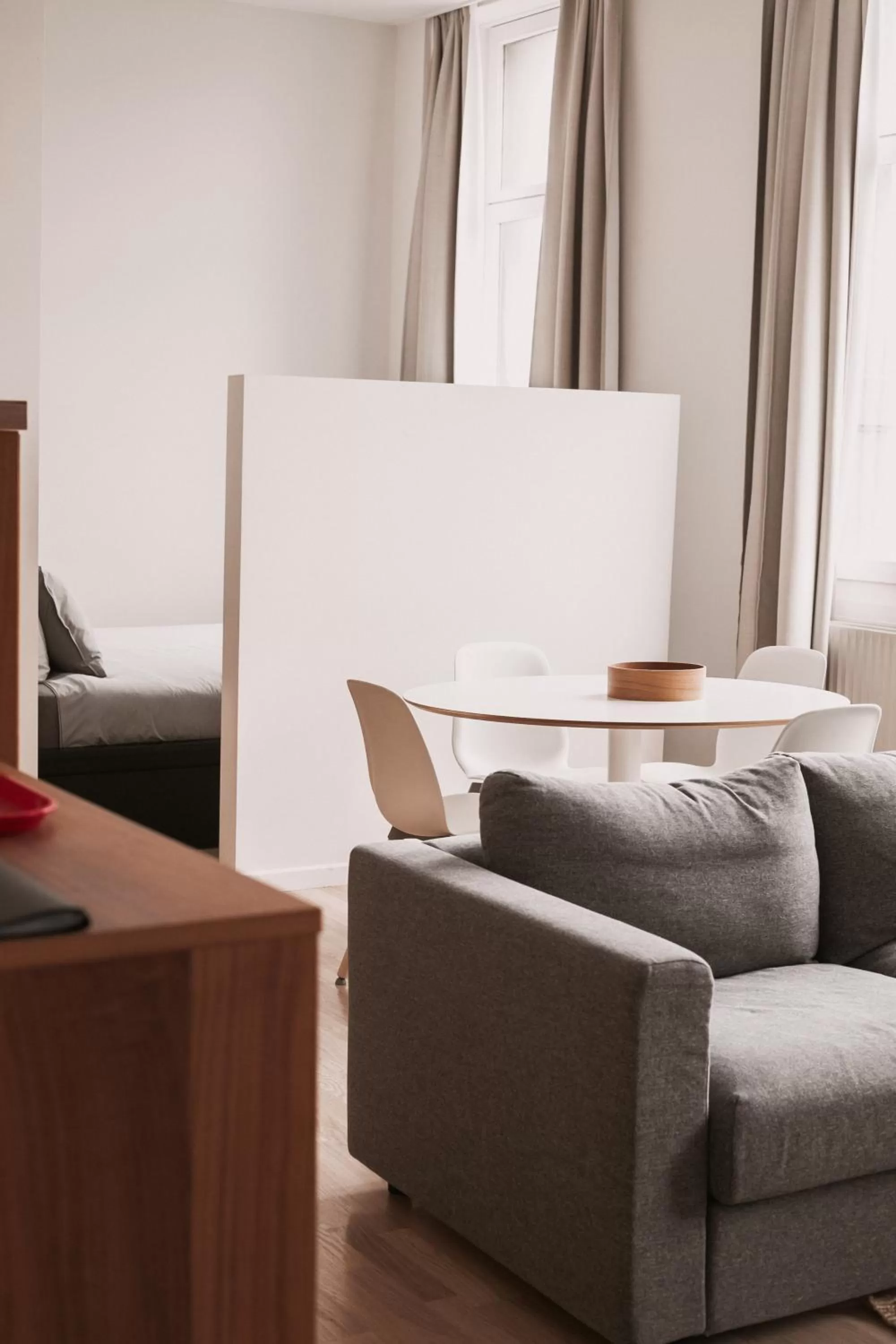 Living room in Central and Cozy in Brussels