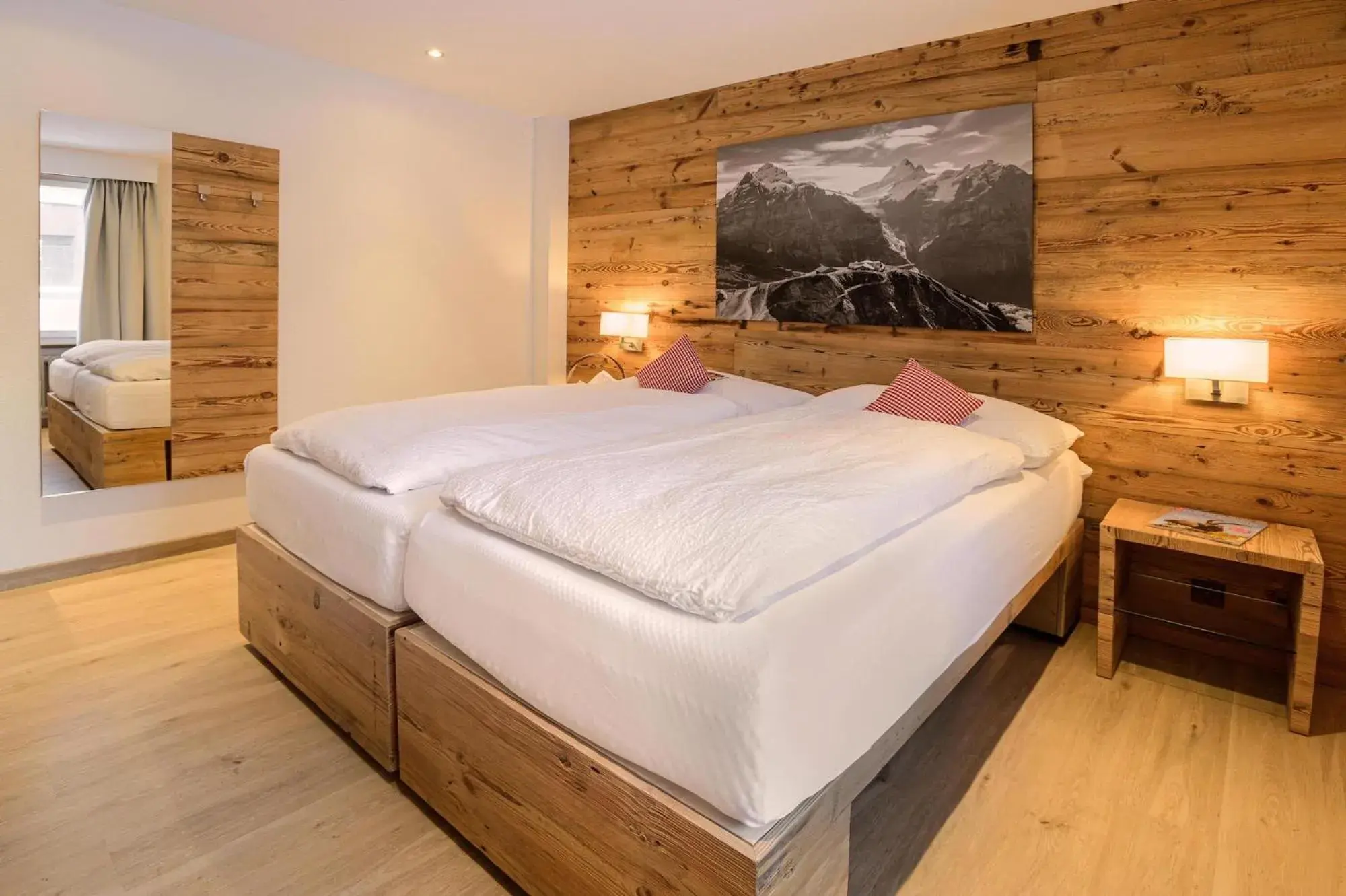 Bed in Hotel Bernerhof Grindelwald