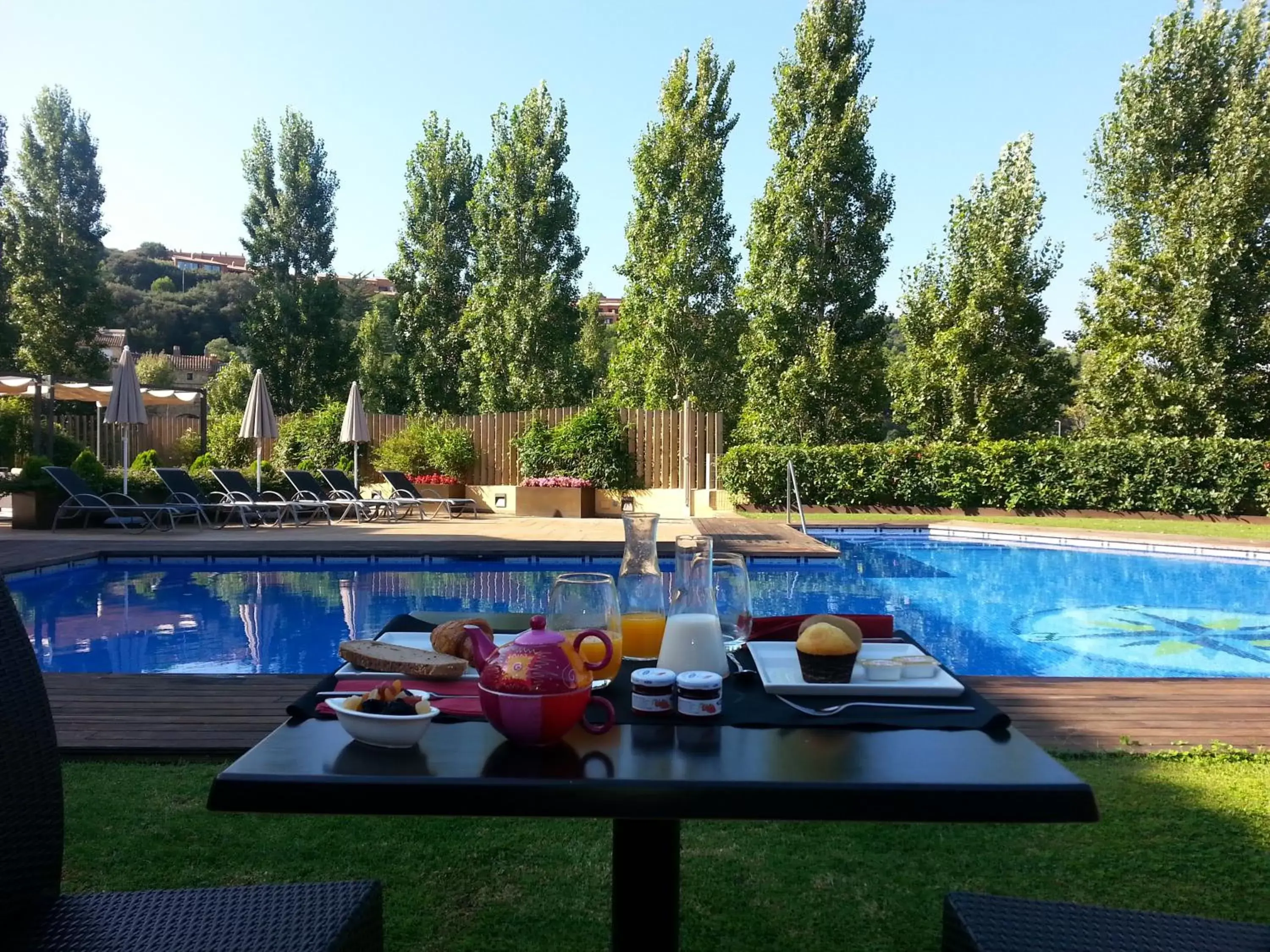 Breakfast, Swimming Pool in Hostalet de Begur - Adults Only