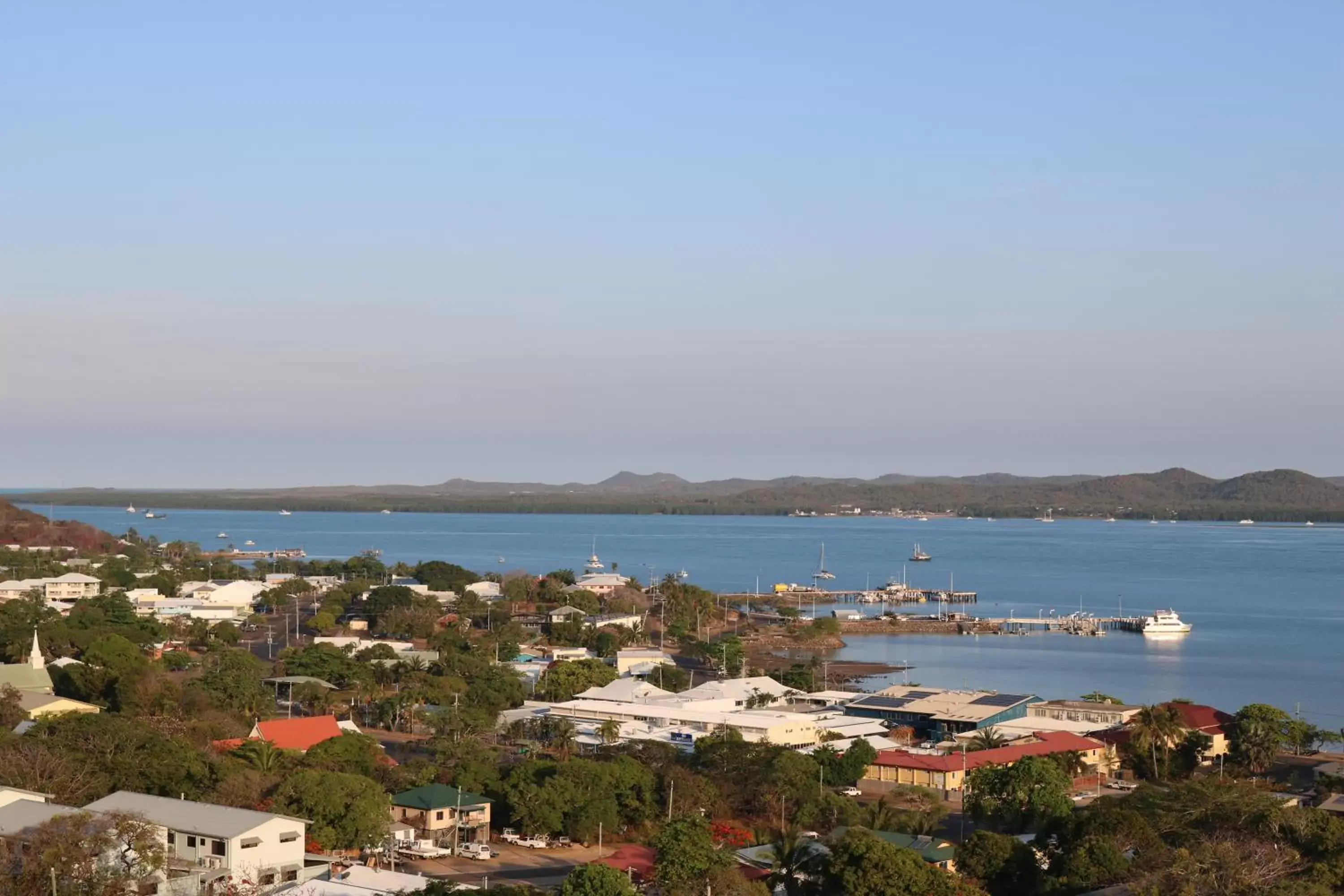 Landmark view in TI Motel Torres Strait