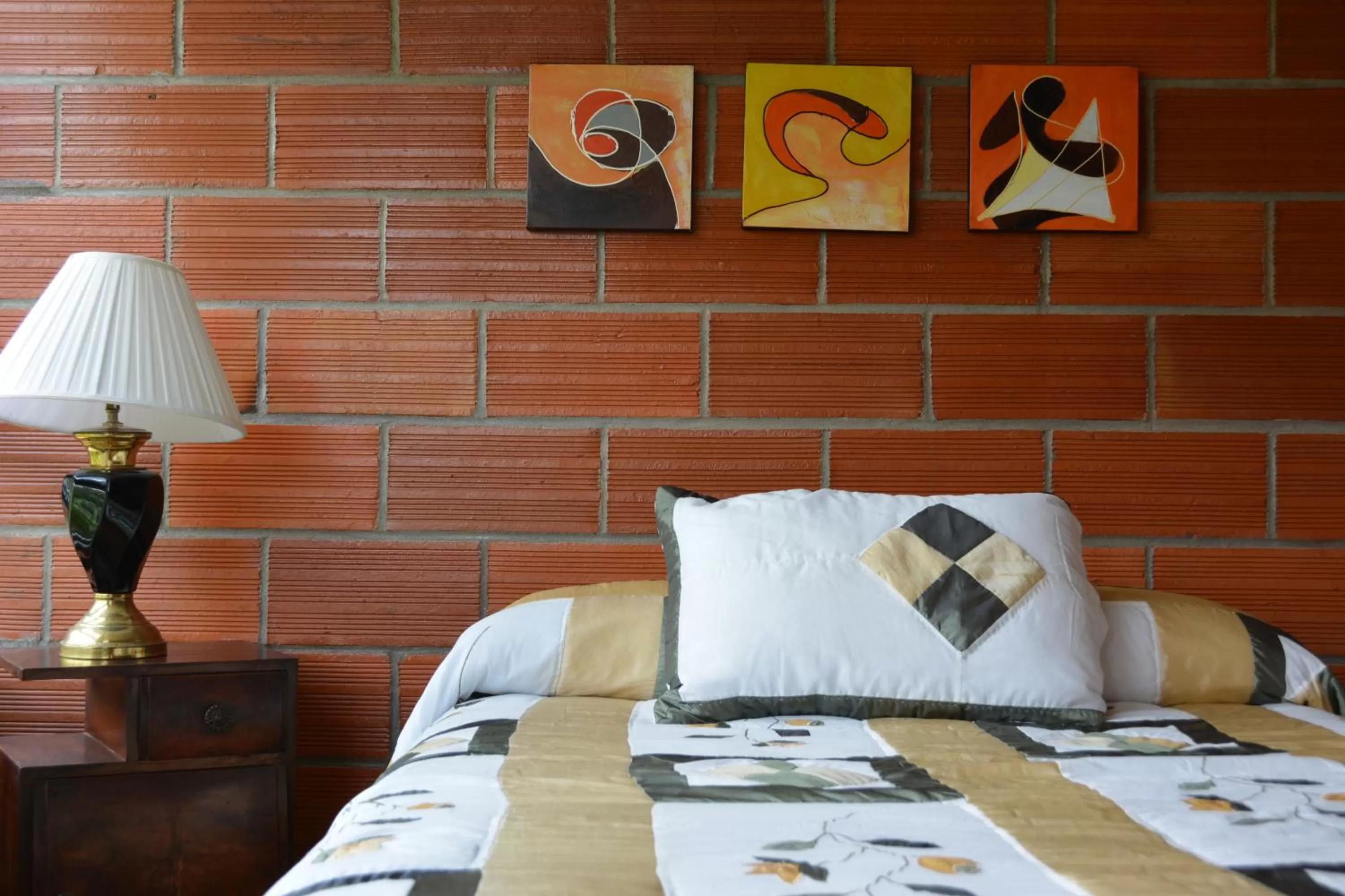 Bed in Hosteria Florecer