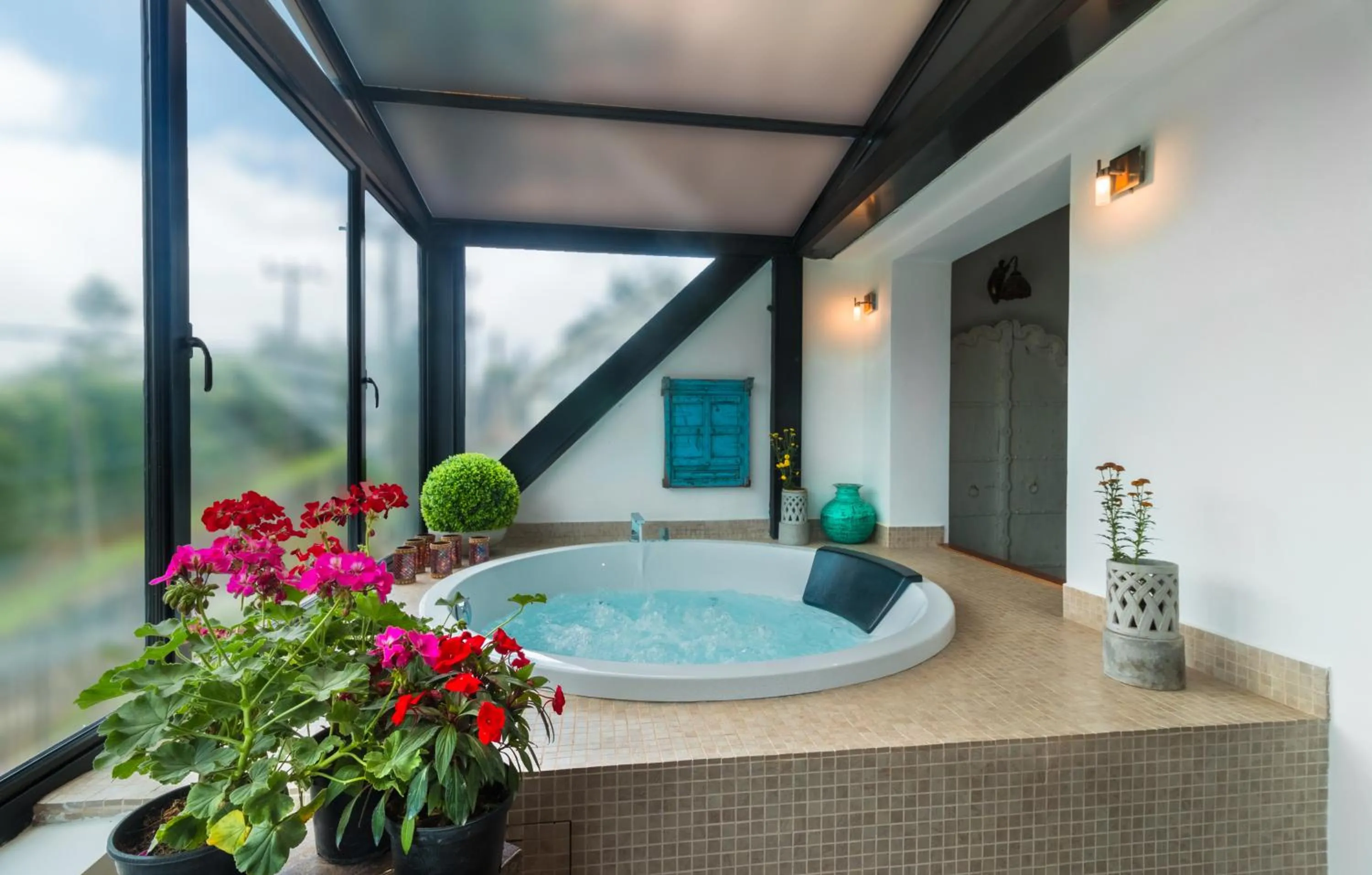 Hot Tub in Kent Cottage