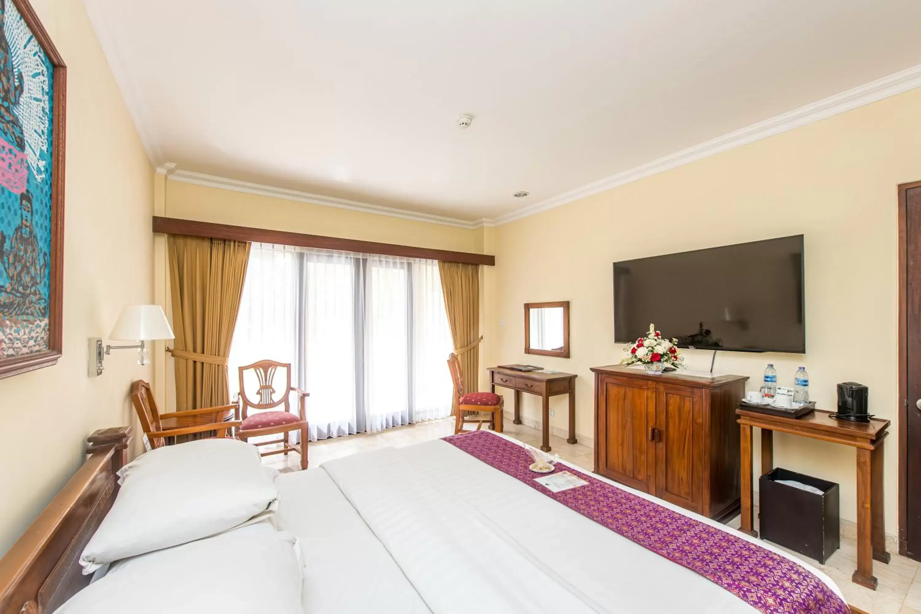 TV and multimedia, Bed in Hotel Kumala Pantai - CHSE Certified