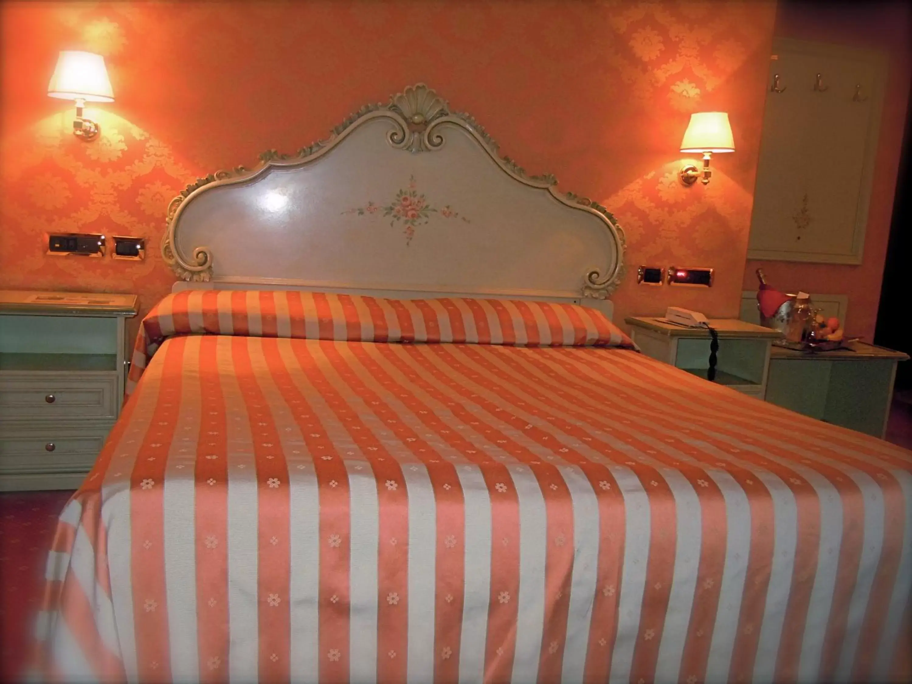 Bed in Hotel Lux