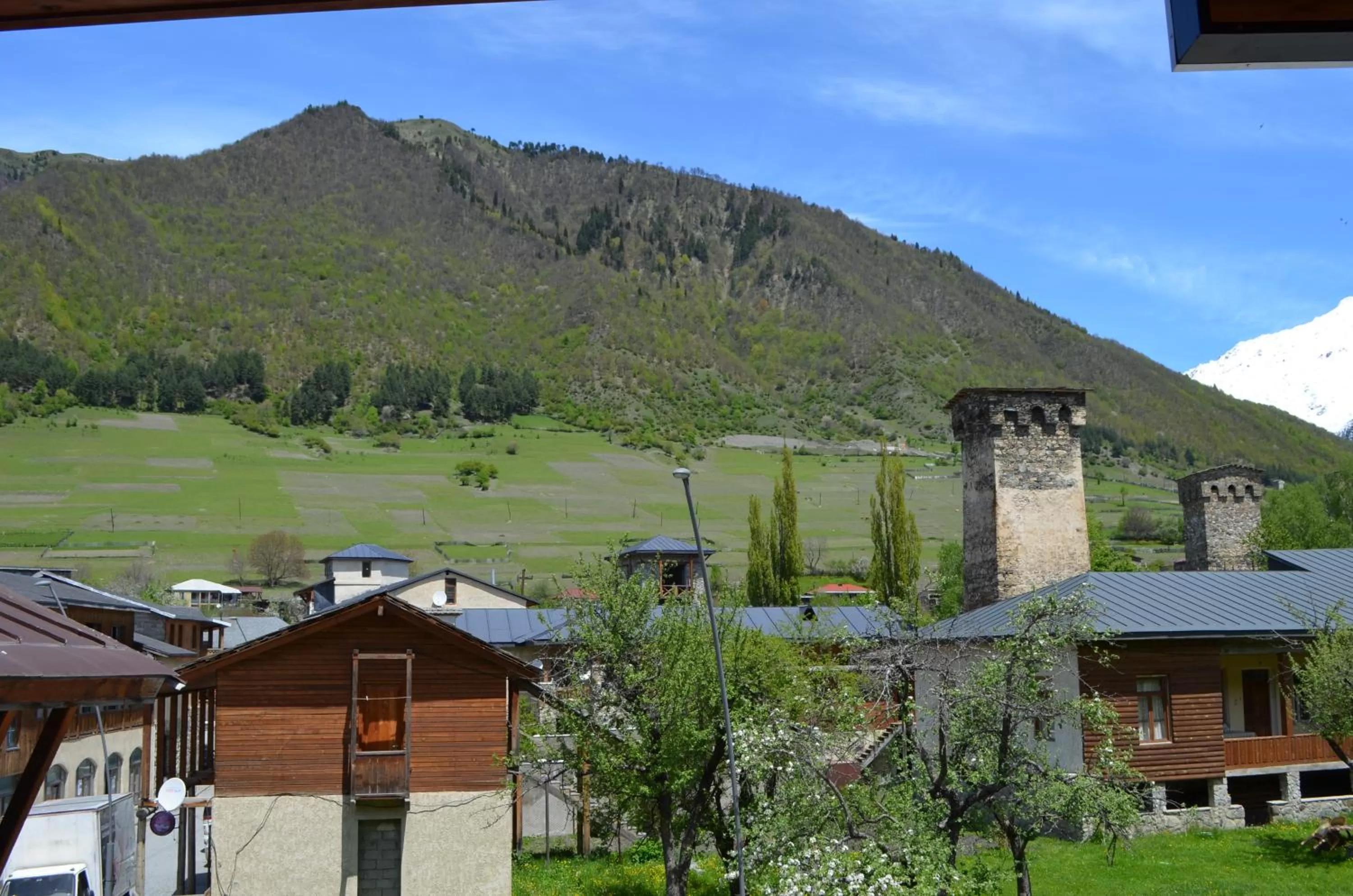 Balcony/Terrace in Hotel Svanseti