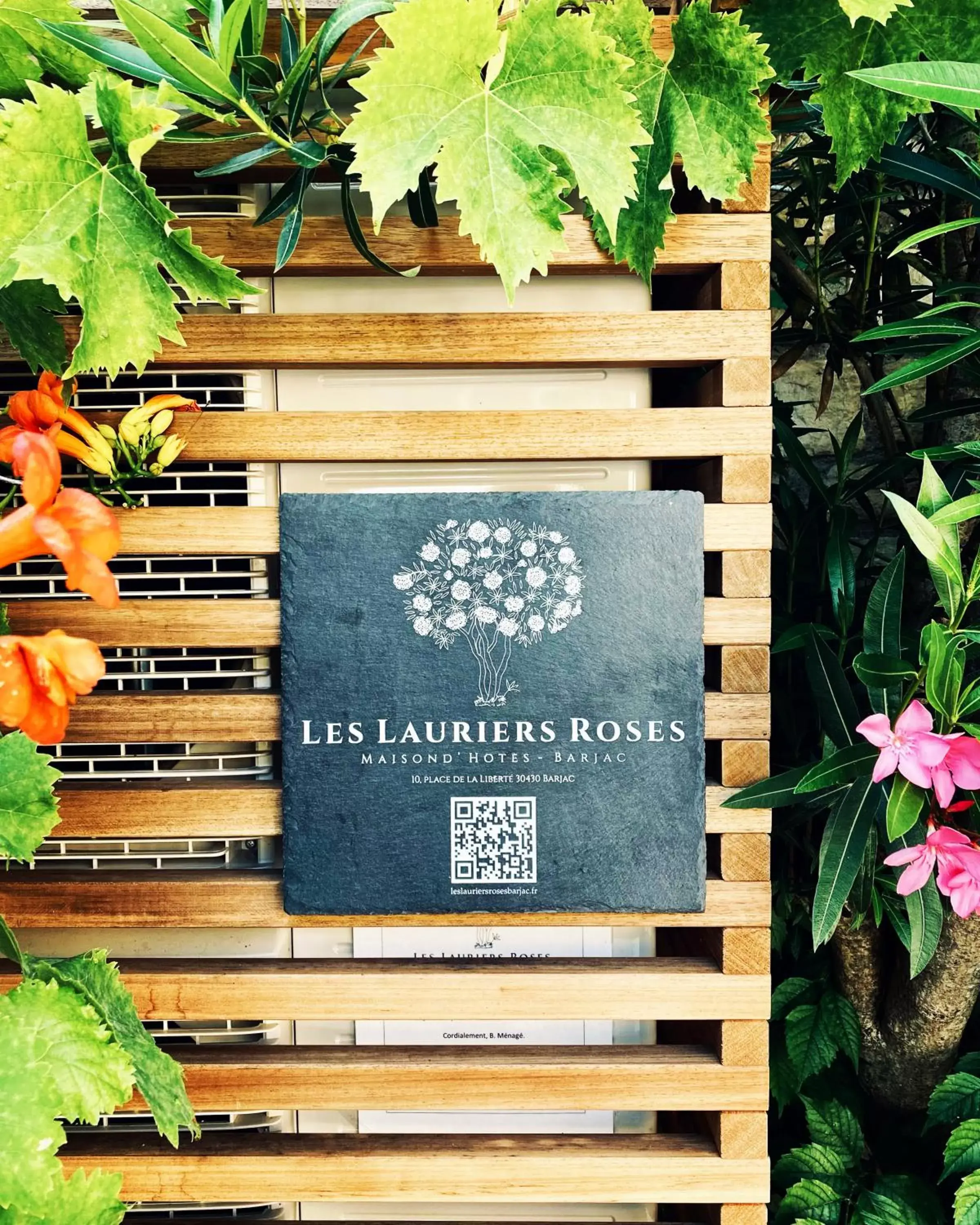 Logo/Certificate/Sign in Les Lauriers Roses - Maison d'Hôtes