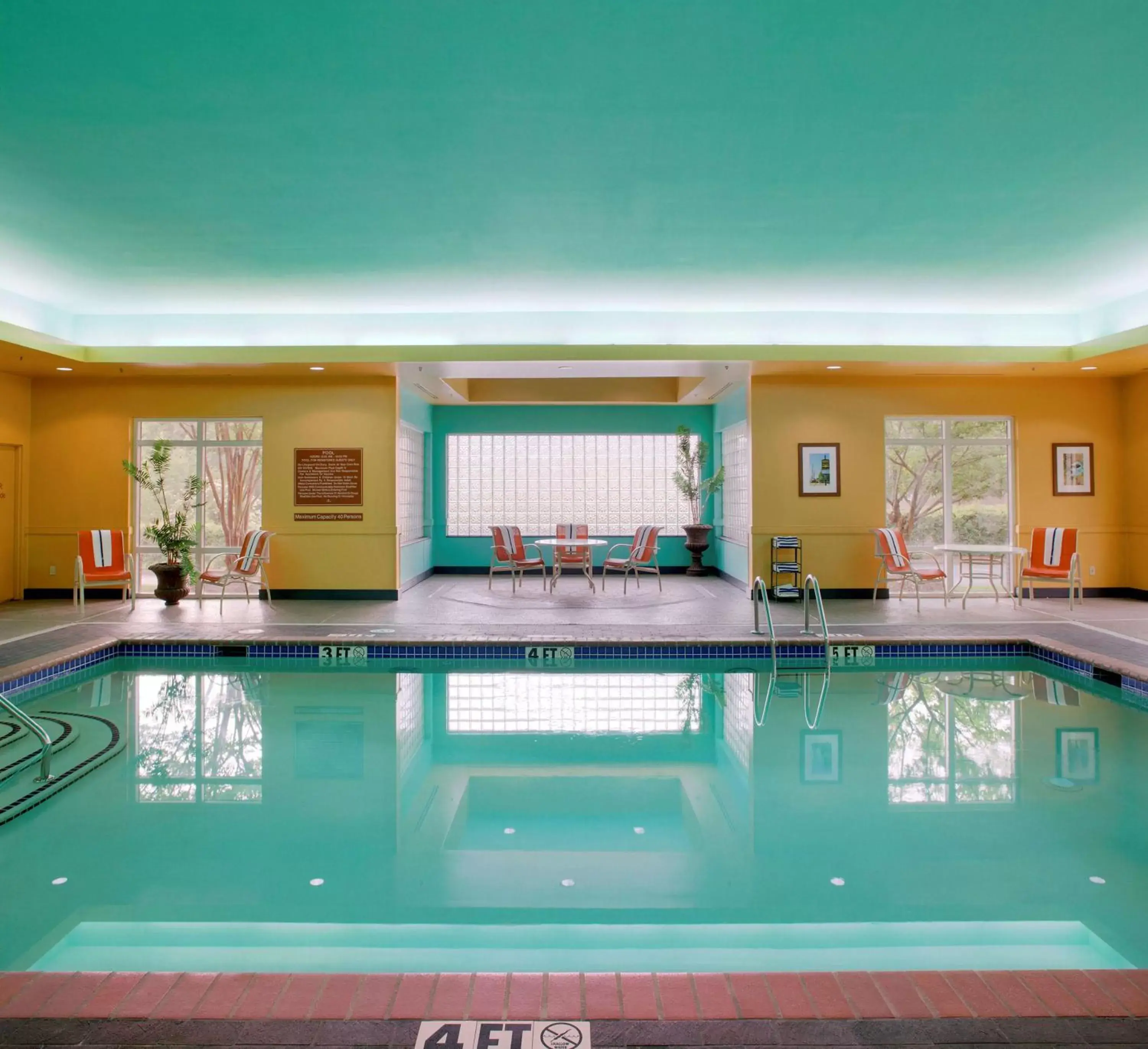 Pool view, Swimming Pool in Hampton Inn & Suites West Little Rock