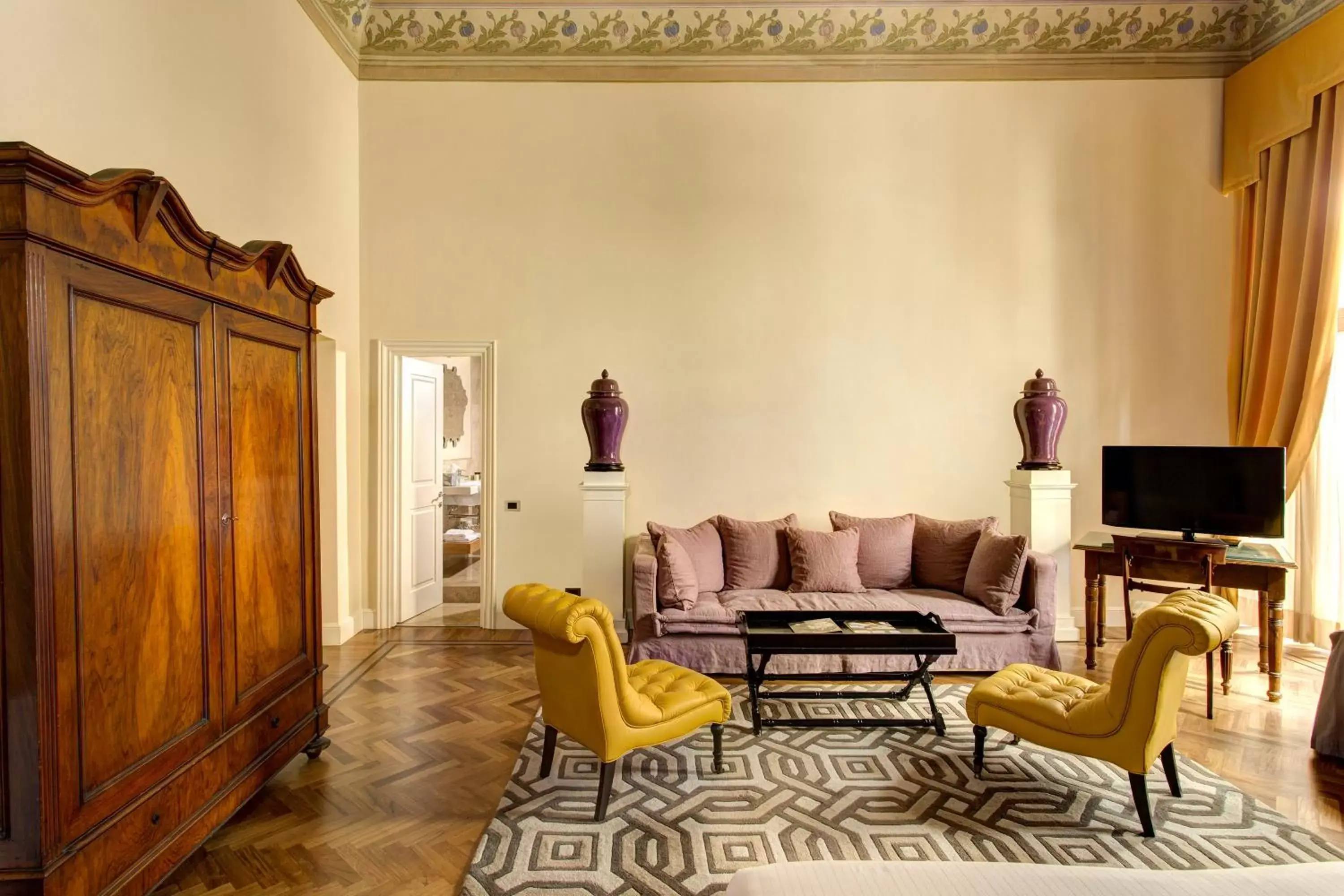 Living room, Seating Area in Grand Hotel Cavour