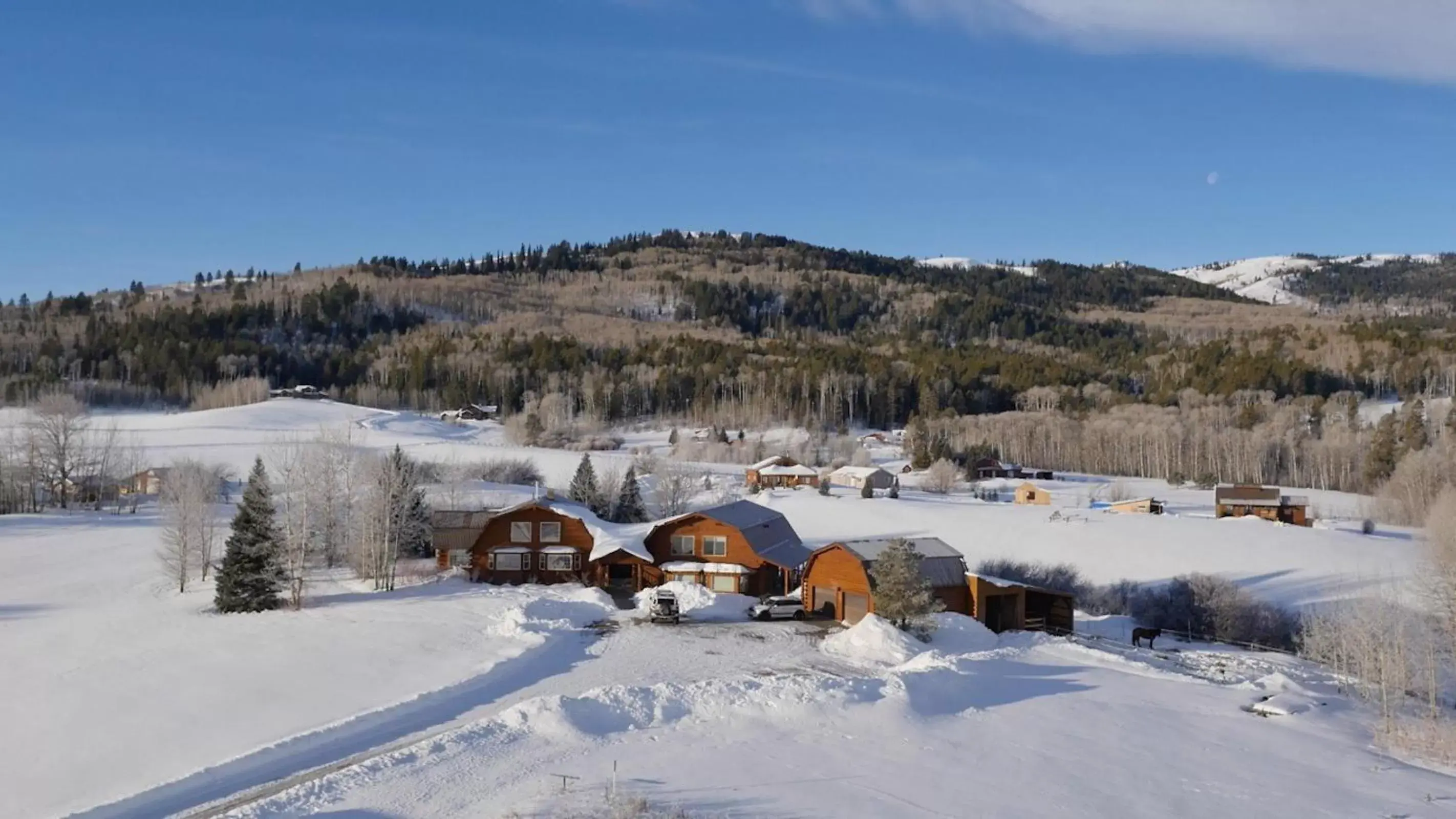 Bird's eye view in Fin and Feather Inn Bird's eye view in Fin and Feather Inn