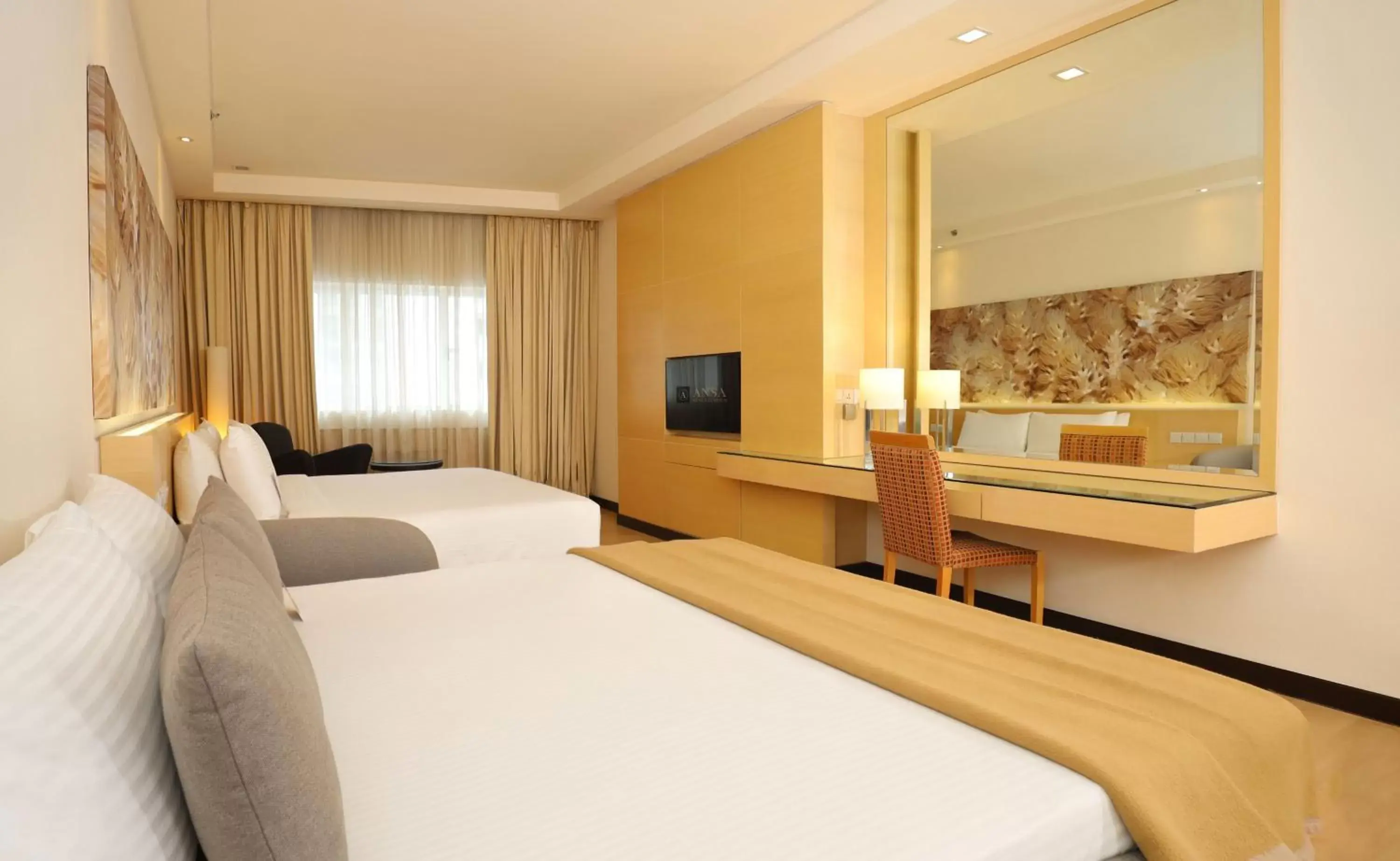 Bed in ANSA Hotel Kuala Lumpur