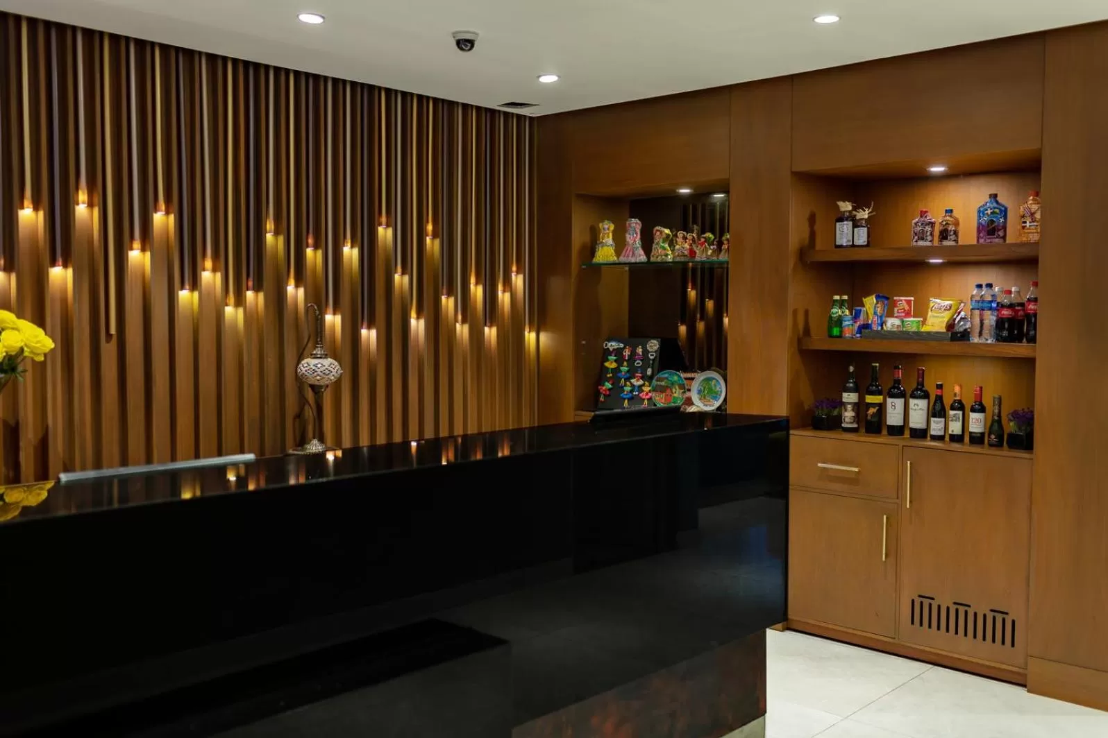 Lobby or reception in Hotel Aladino