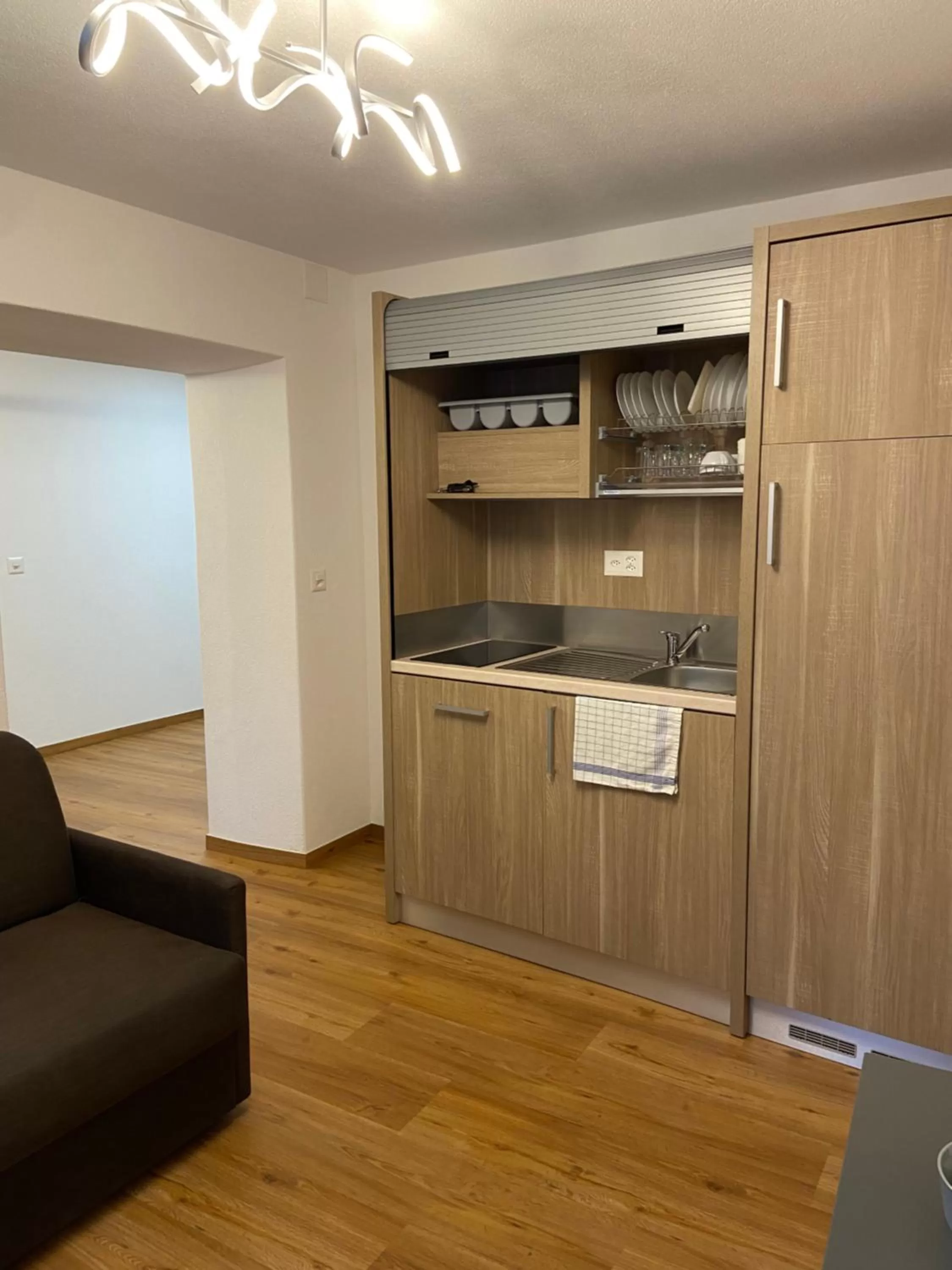 Quadruple Room with Private Bathroom in B&B Berninapass- Bernina Experience