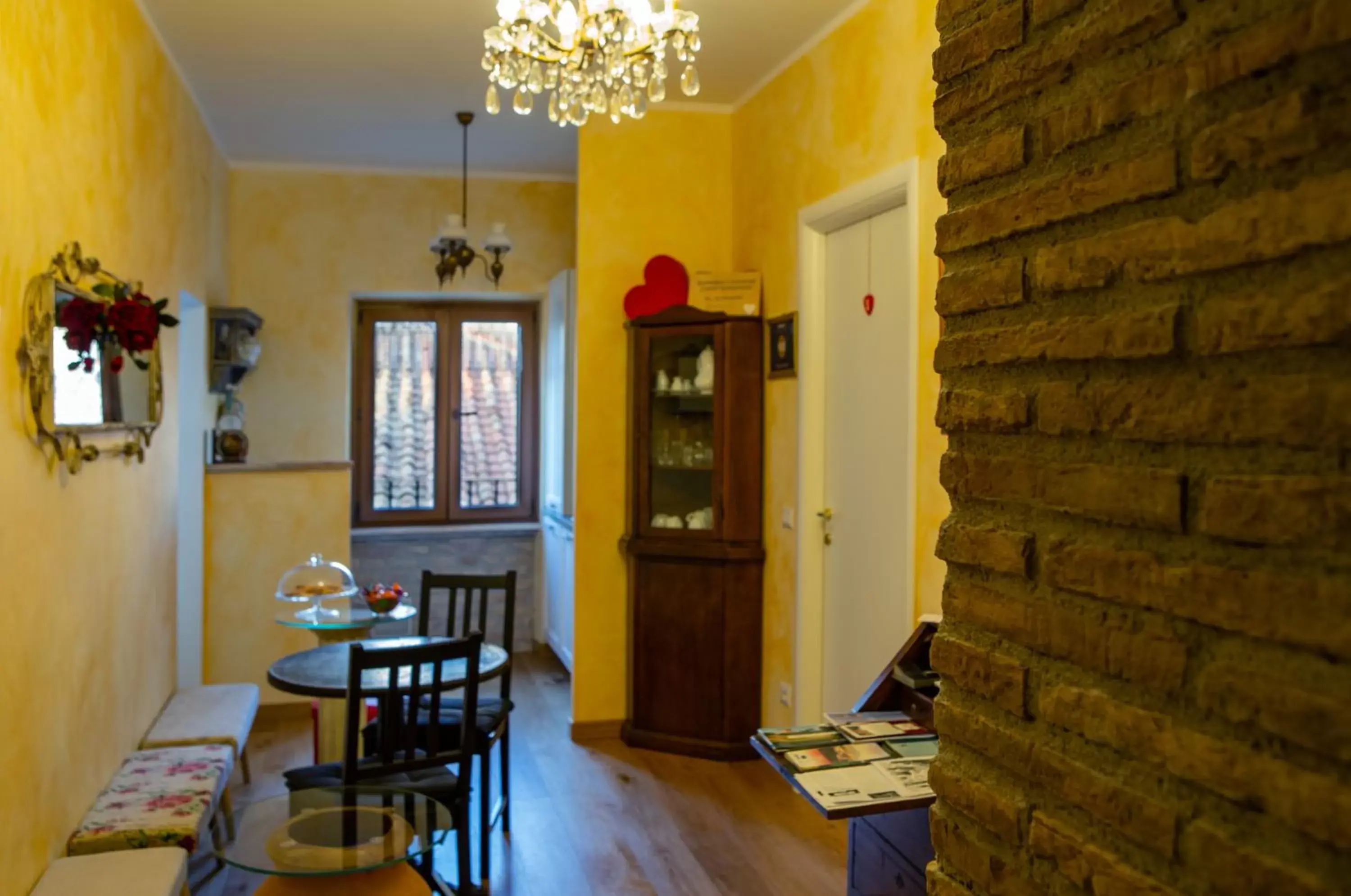 Lobby or reception, Dining Area in B&B Buonfiglio Cicconcelli - Terrazza panoramica
