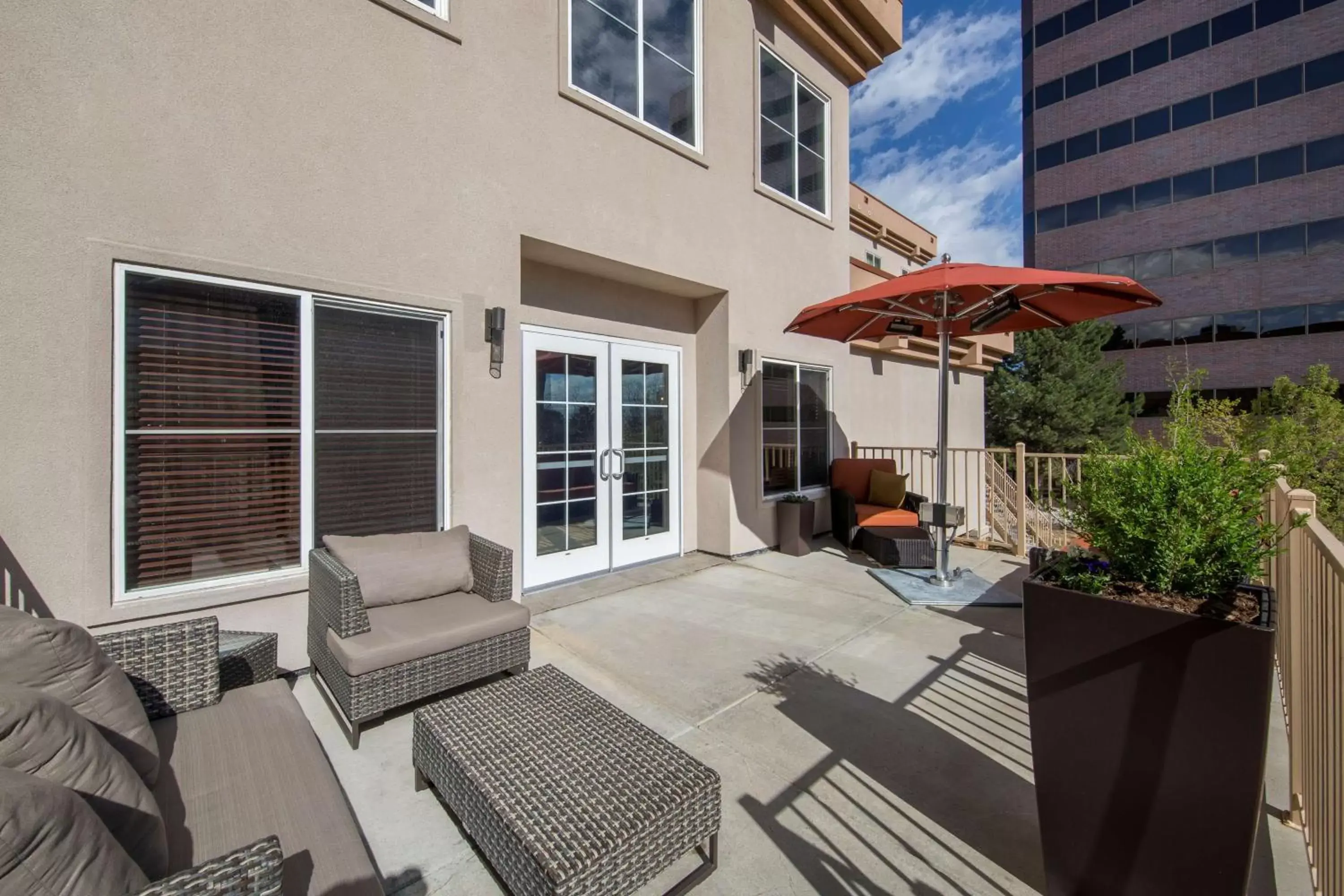 Patio in Homewood Suites by Hilton Denver West - Lakewood