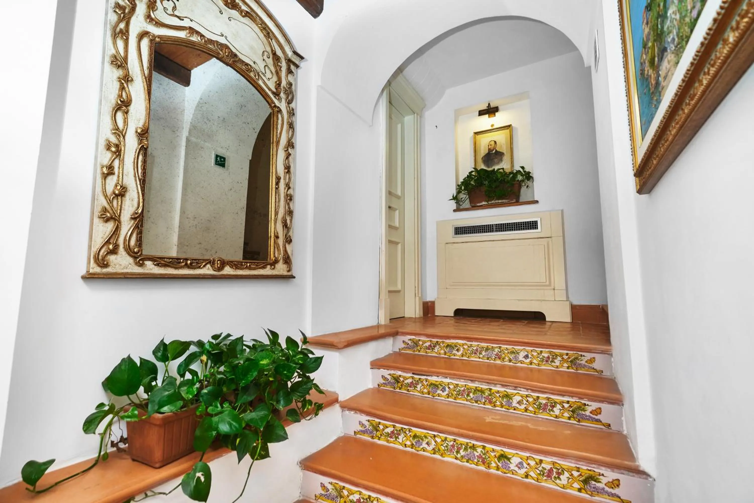 Decorative detail in Hotel Botanico San Lazzaro