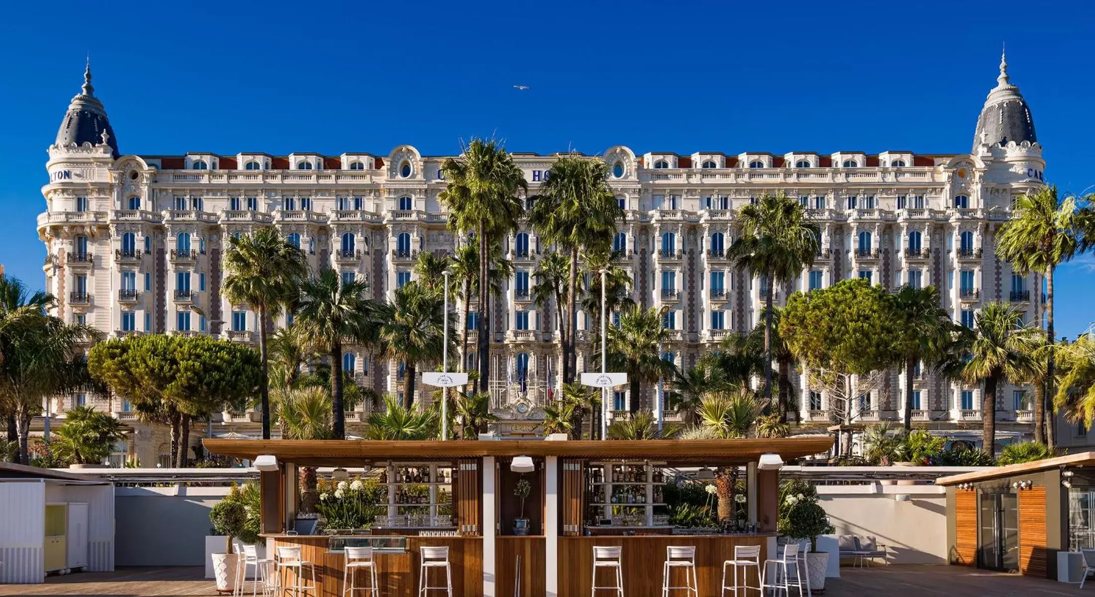 Facade/entrance in Carlton Cannes, a Regent Hotel
