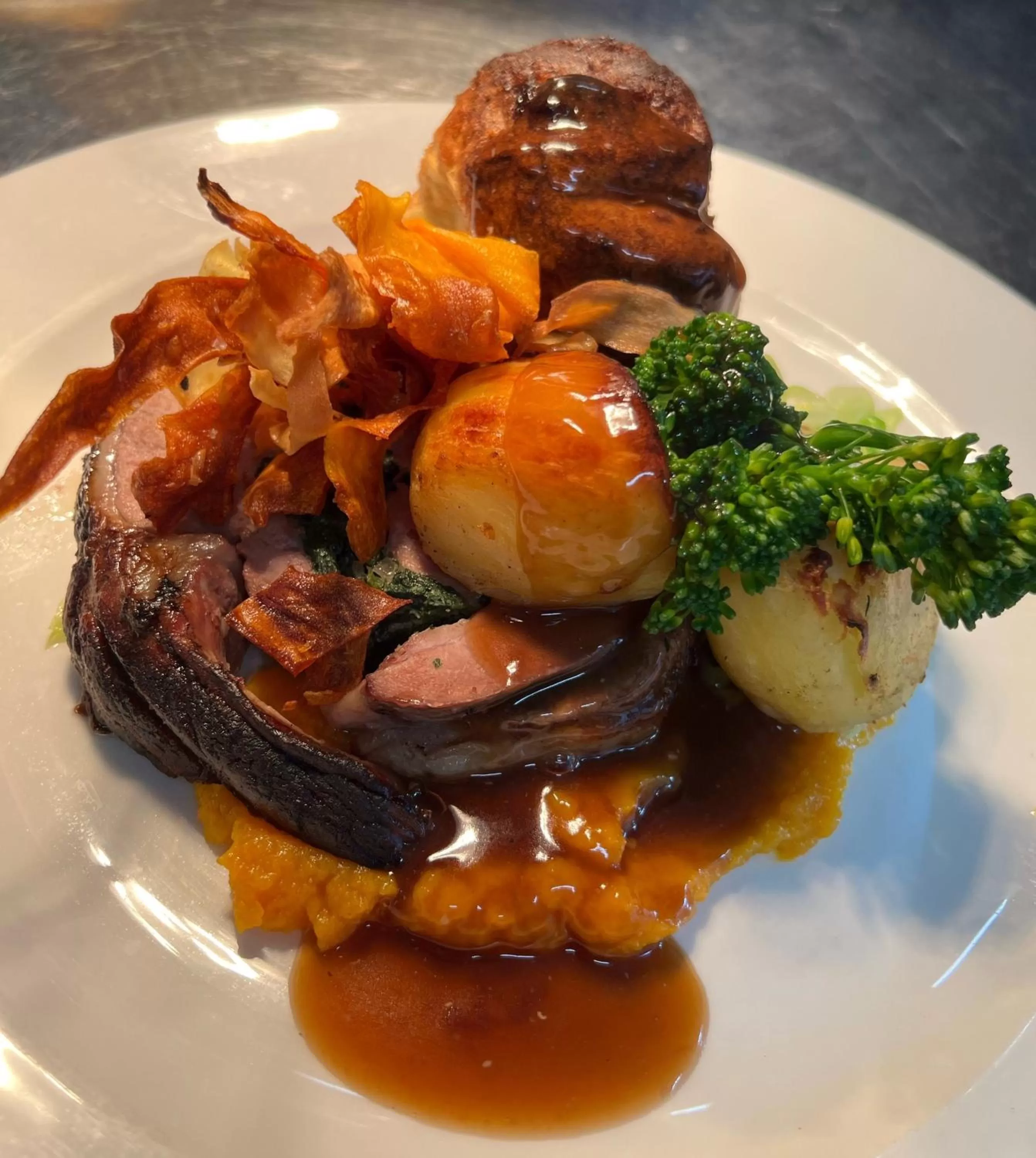 Food in The Old Manor House Hotel