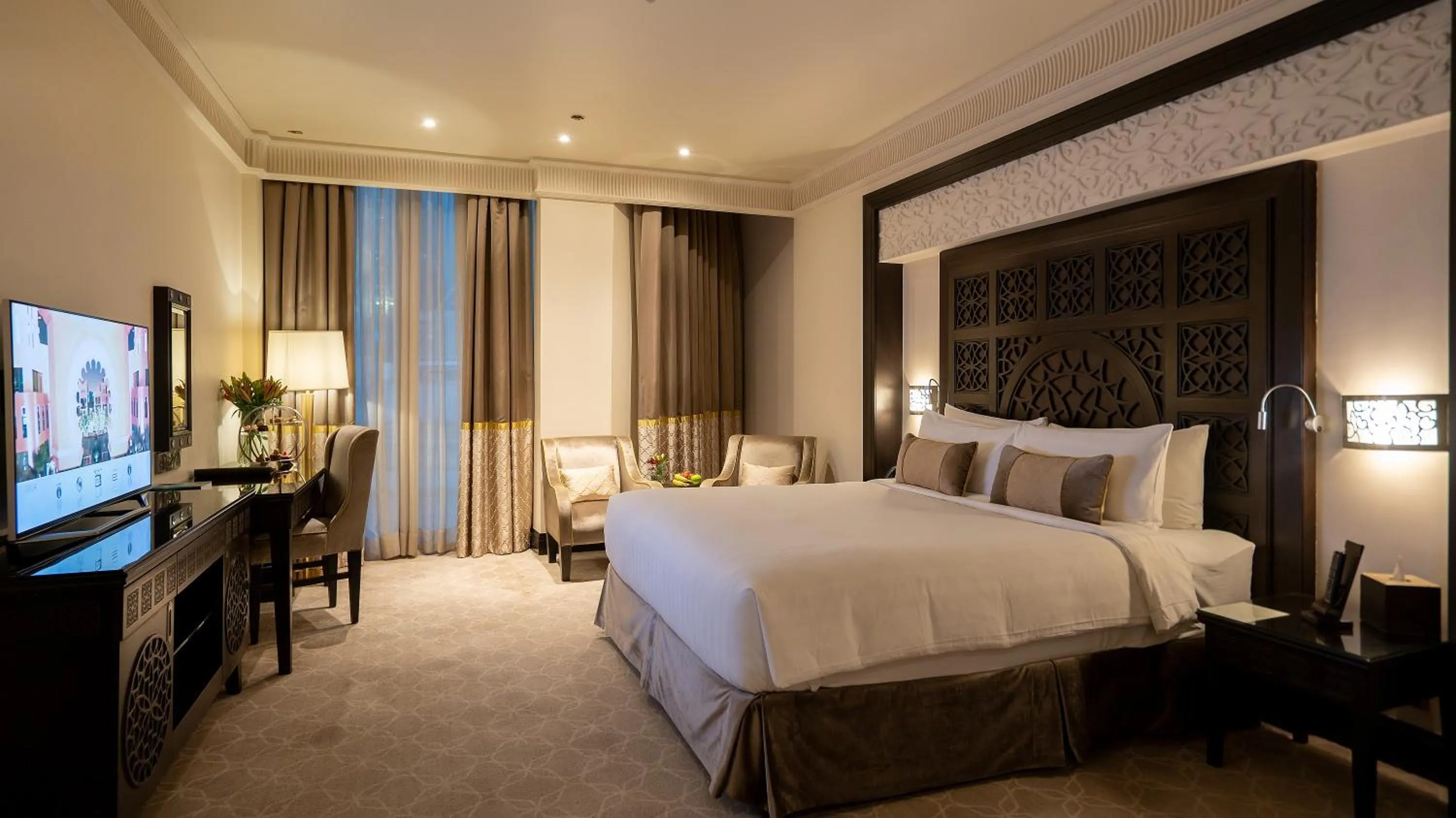 Bed in Al Mashreq Boutique Hotel - Small Luxury Hotels of the World