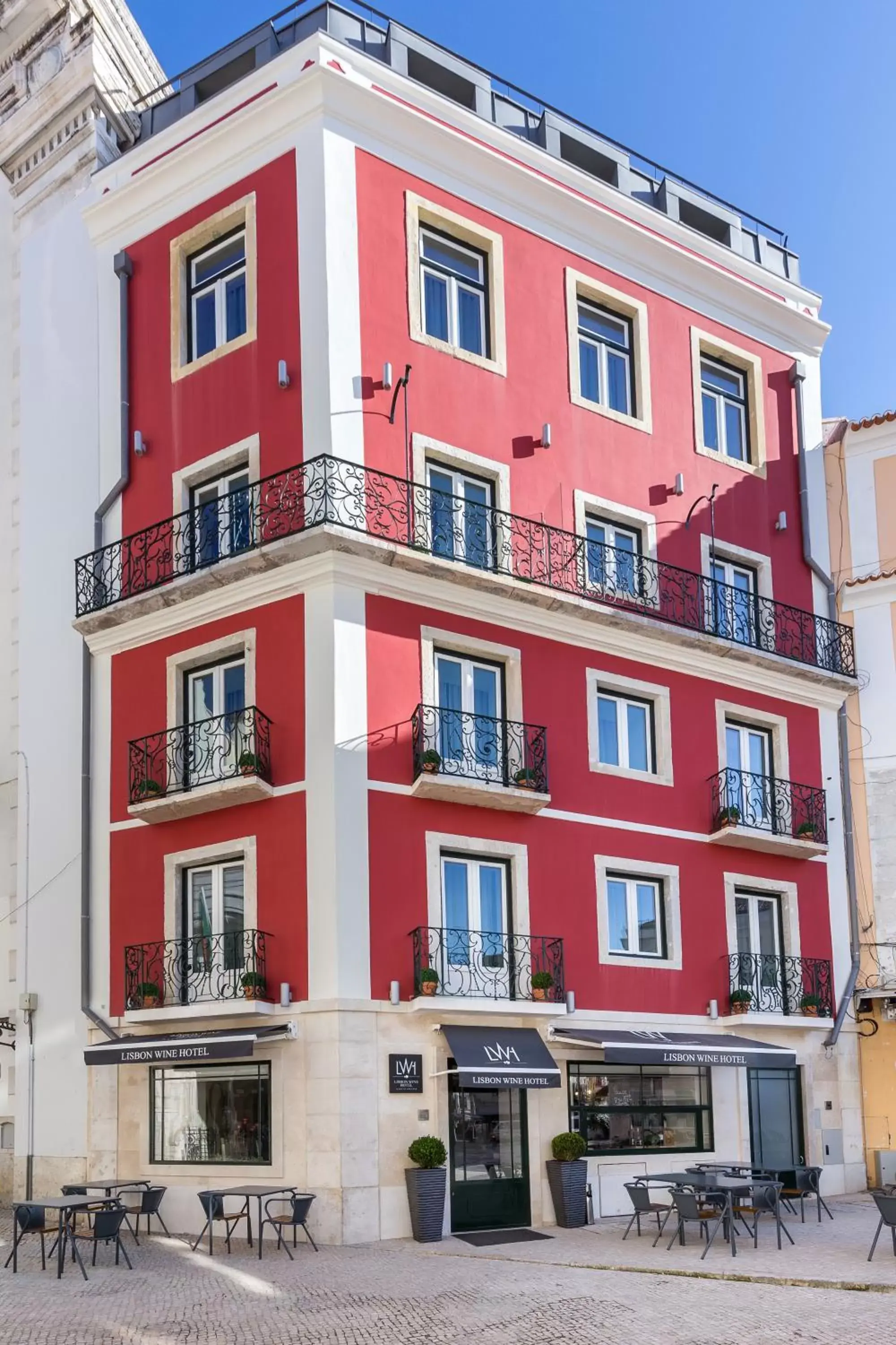 Property Building in Lisbon Wine Hotel