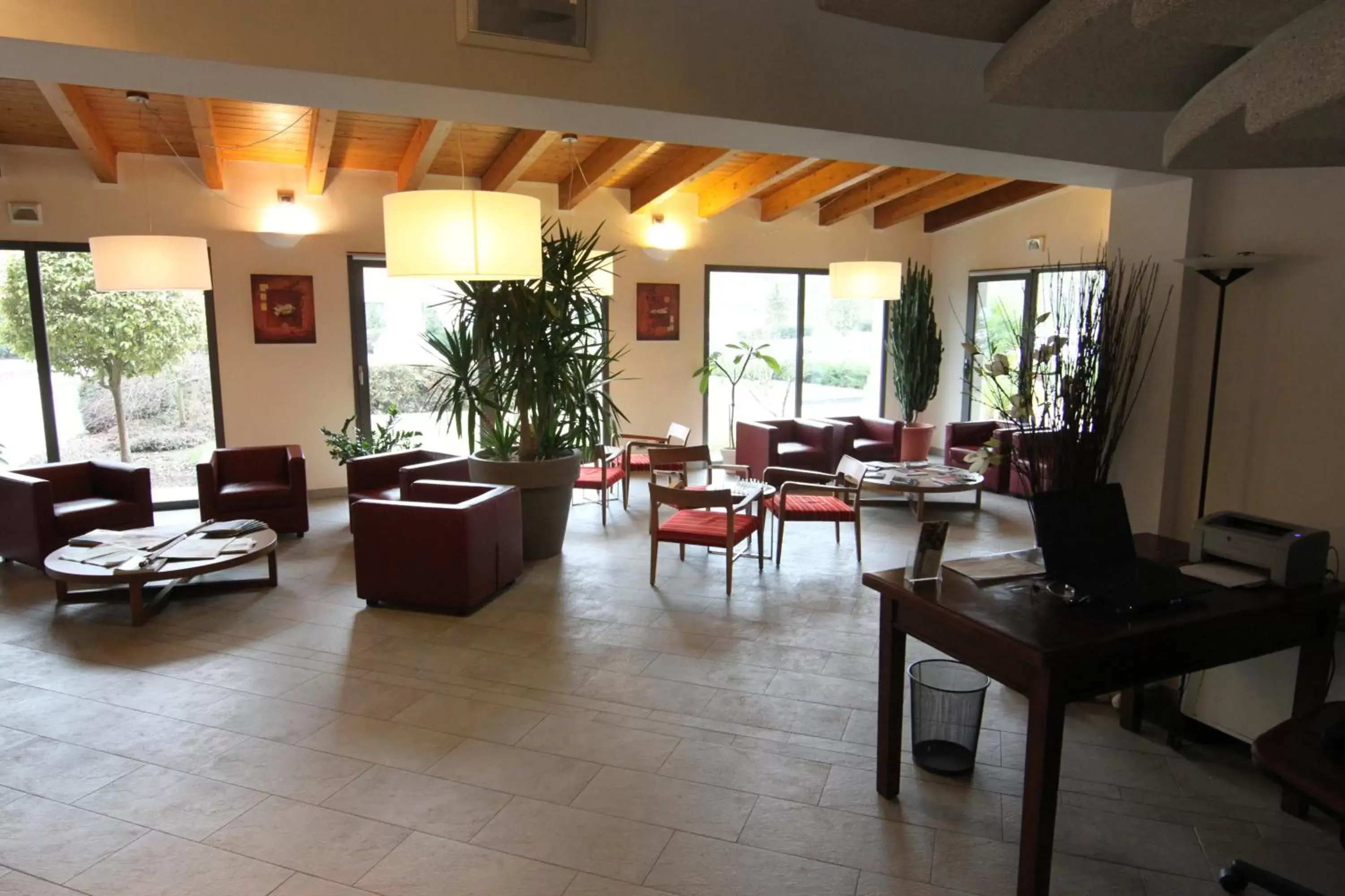 Lobby or reception in Hotel Del Parco