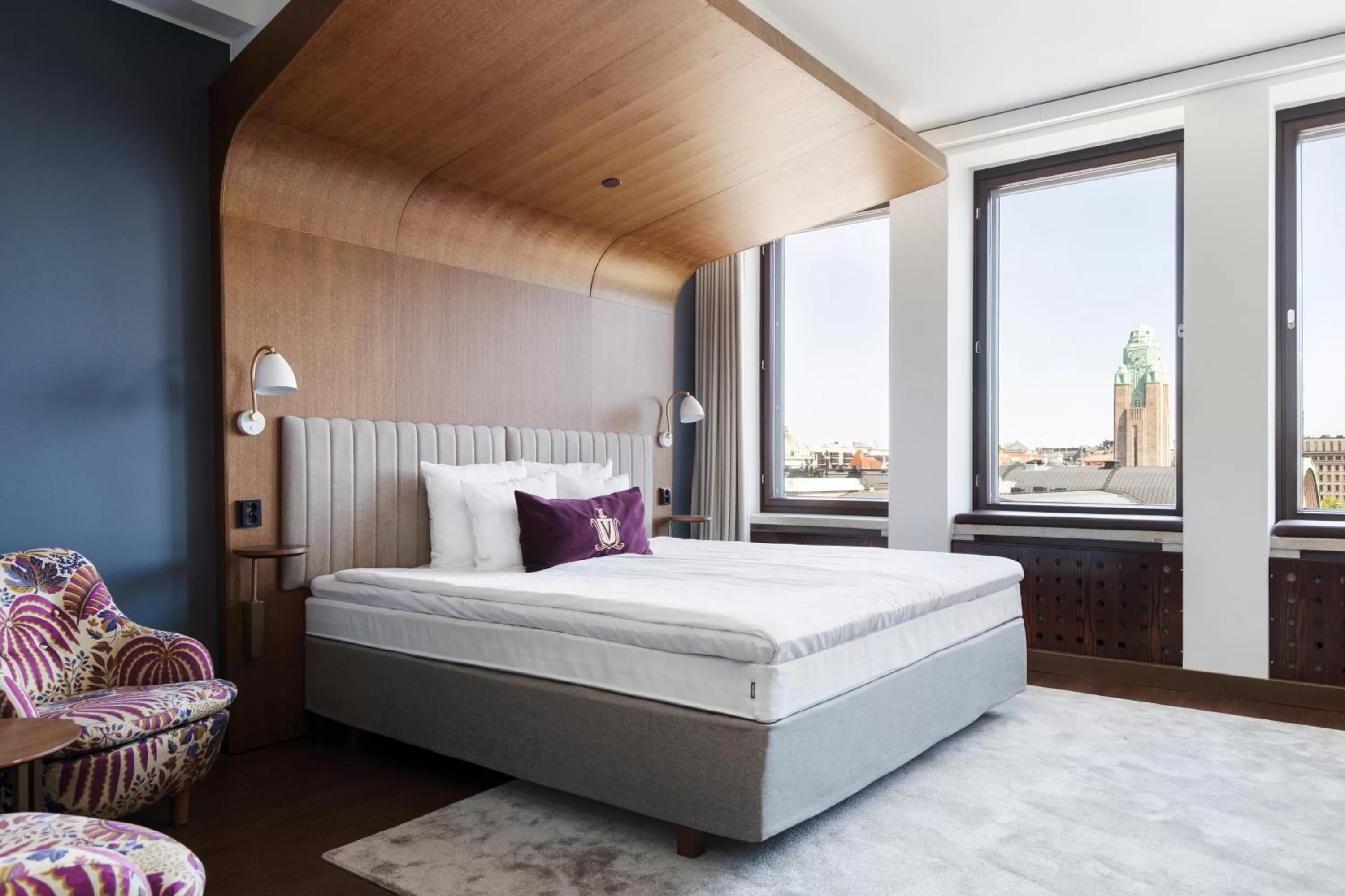 Bed in Original Sokos Hotel Vaakuna Helsinki