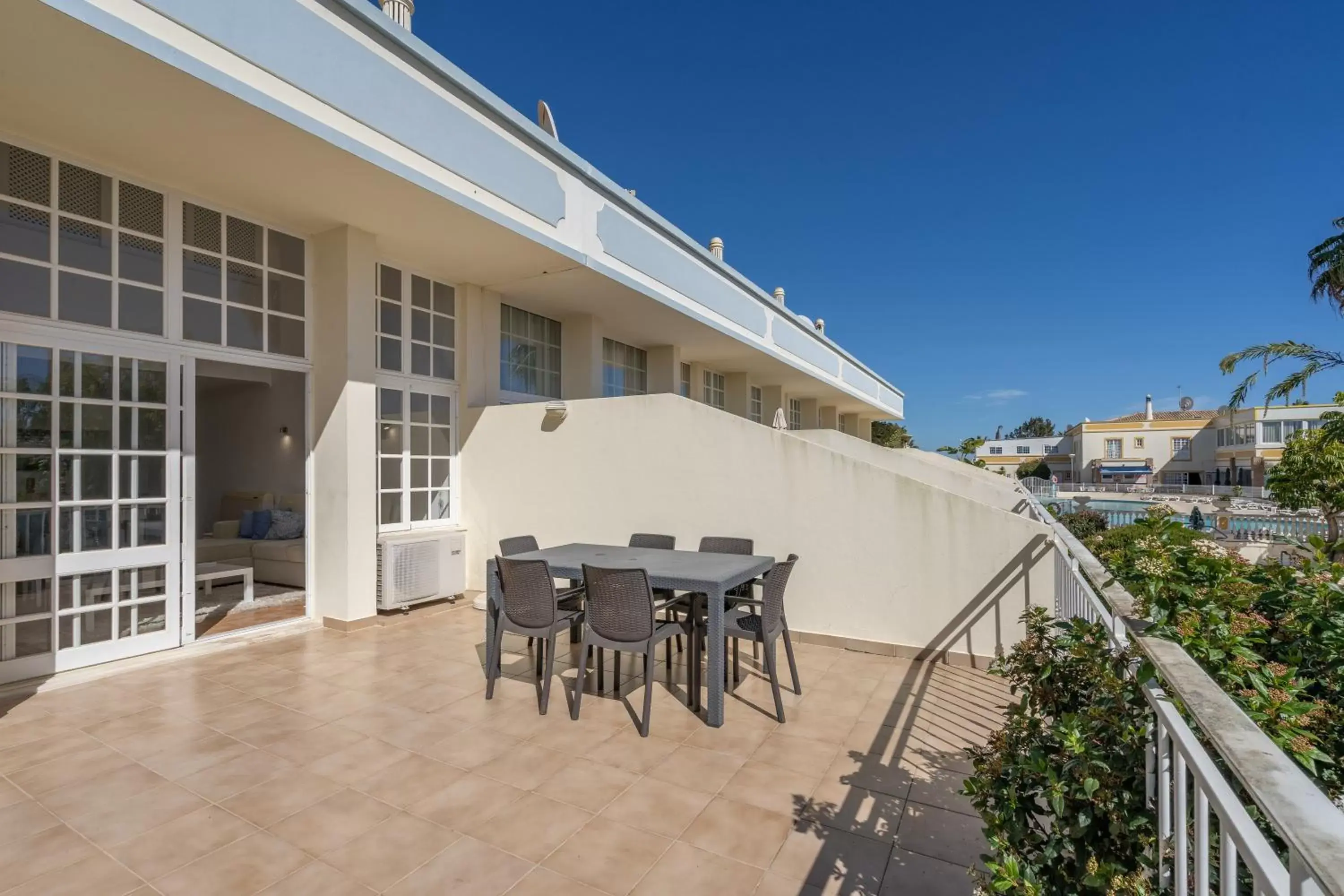 Balcony/Terrace in Ponta Grande Sao Rafael Resort by Umbral