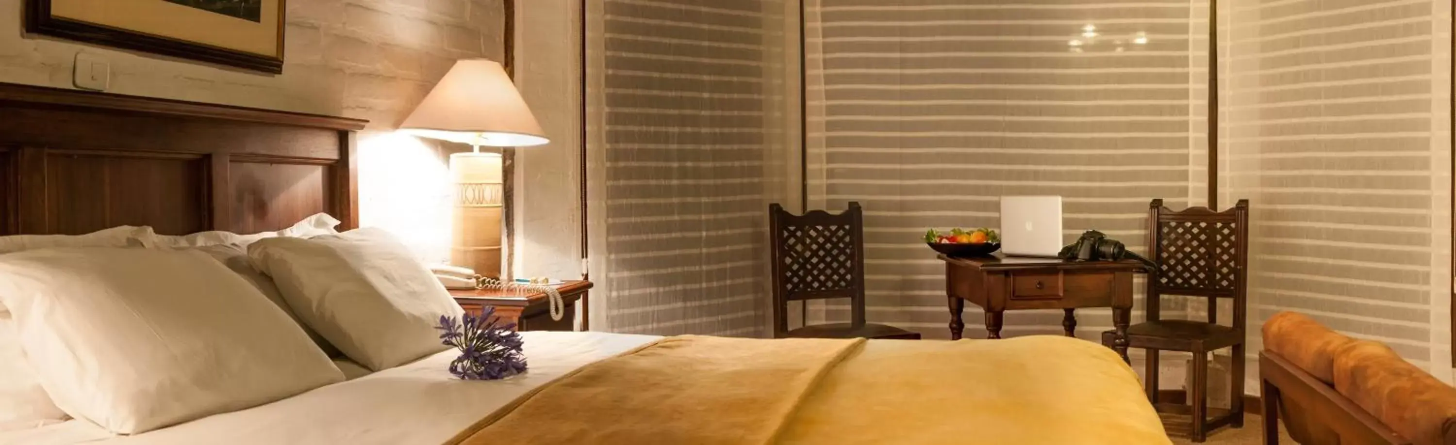 Bed in Hotel Hacienda Abraspungo Bed in Hotel Hacienda Abraspungo