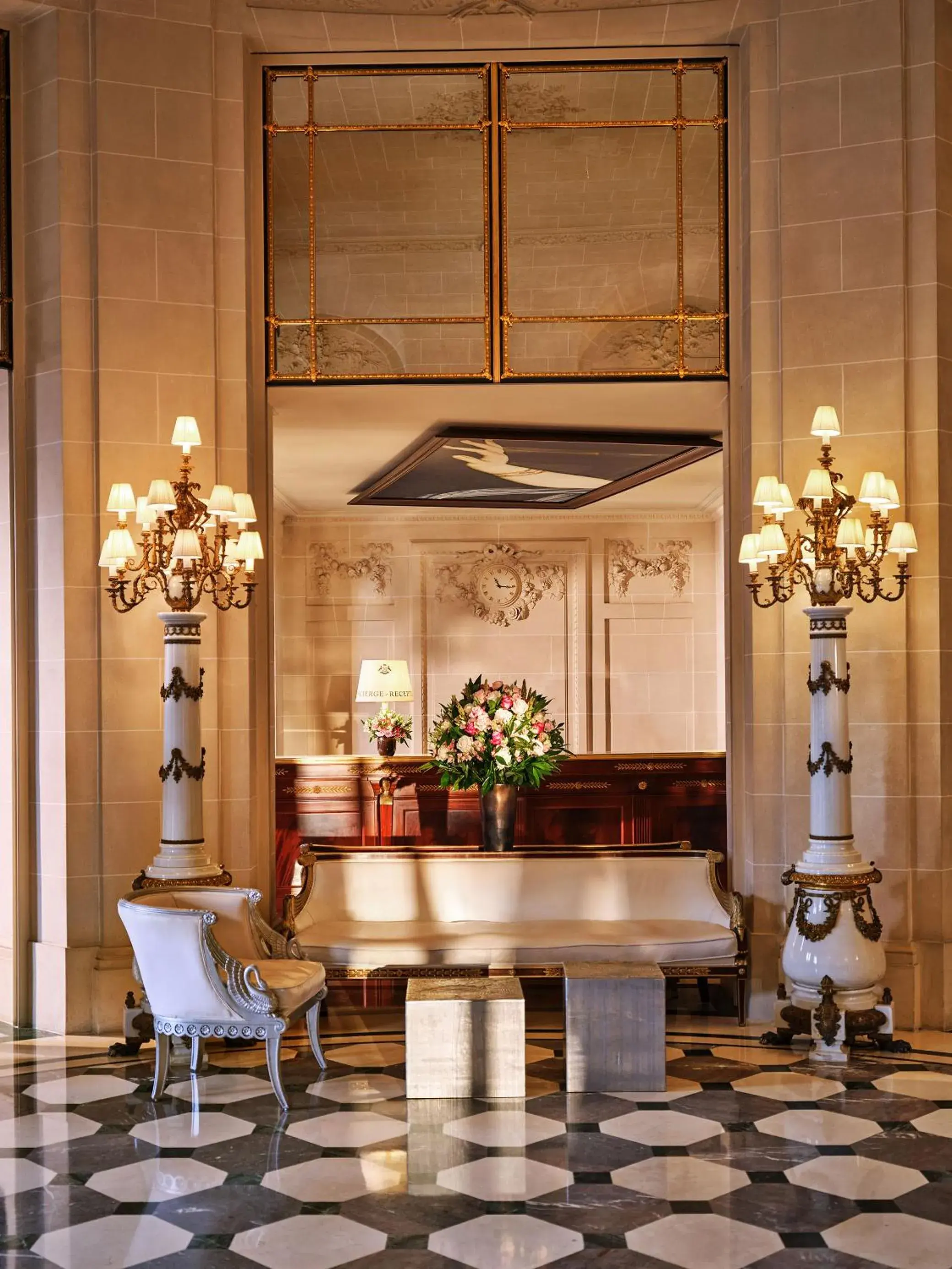 Lobby or reception in Le Meurice - Dorchester Collection