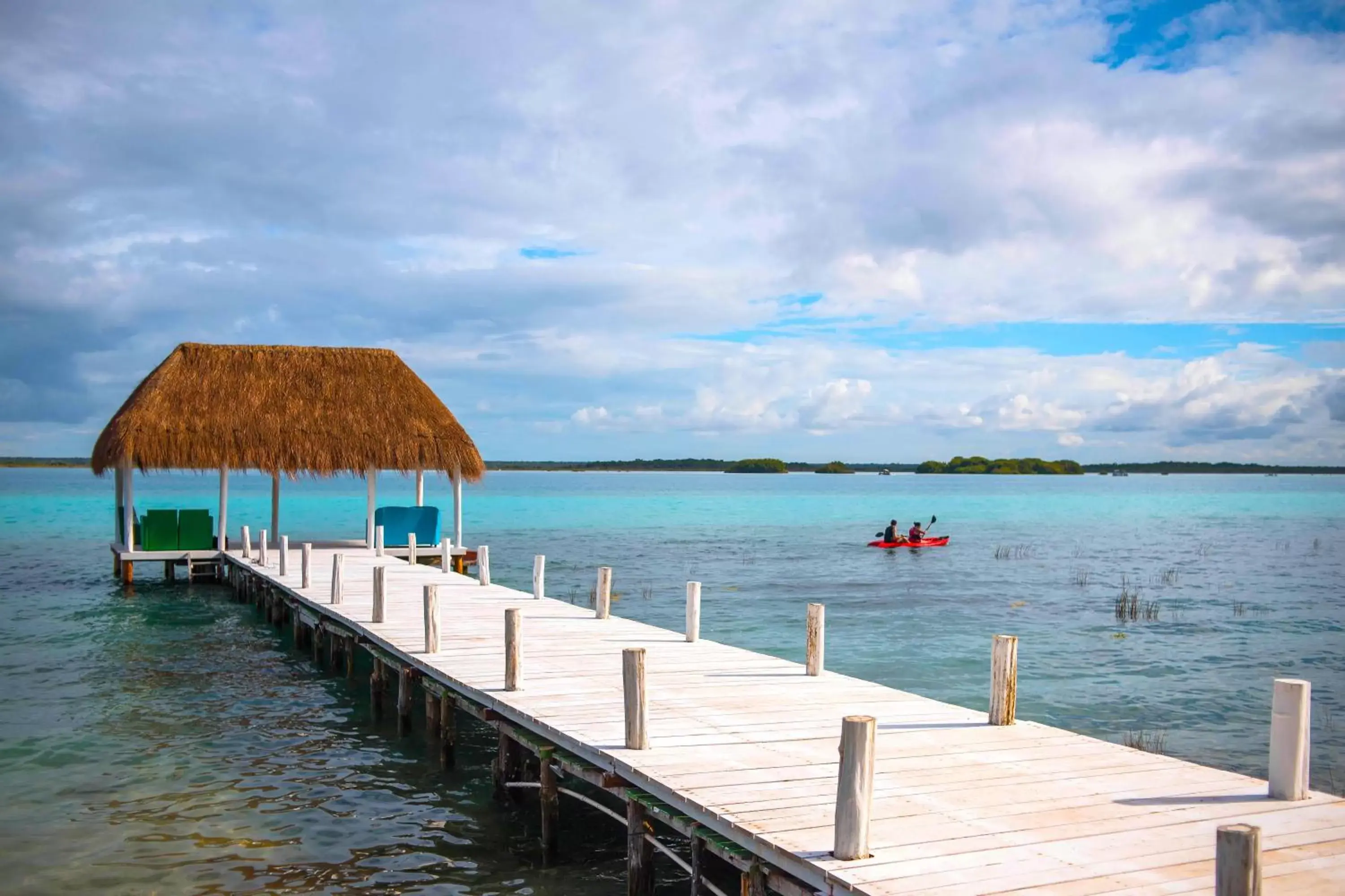 Natural landscape in Royal Palm Bacalar Cabañas & Lagoon Club