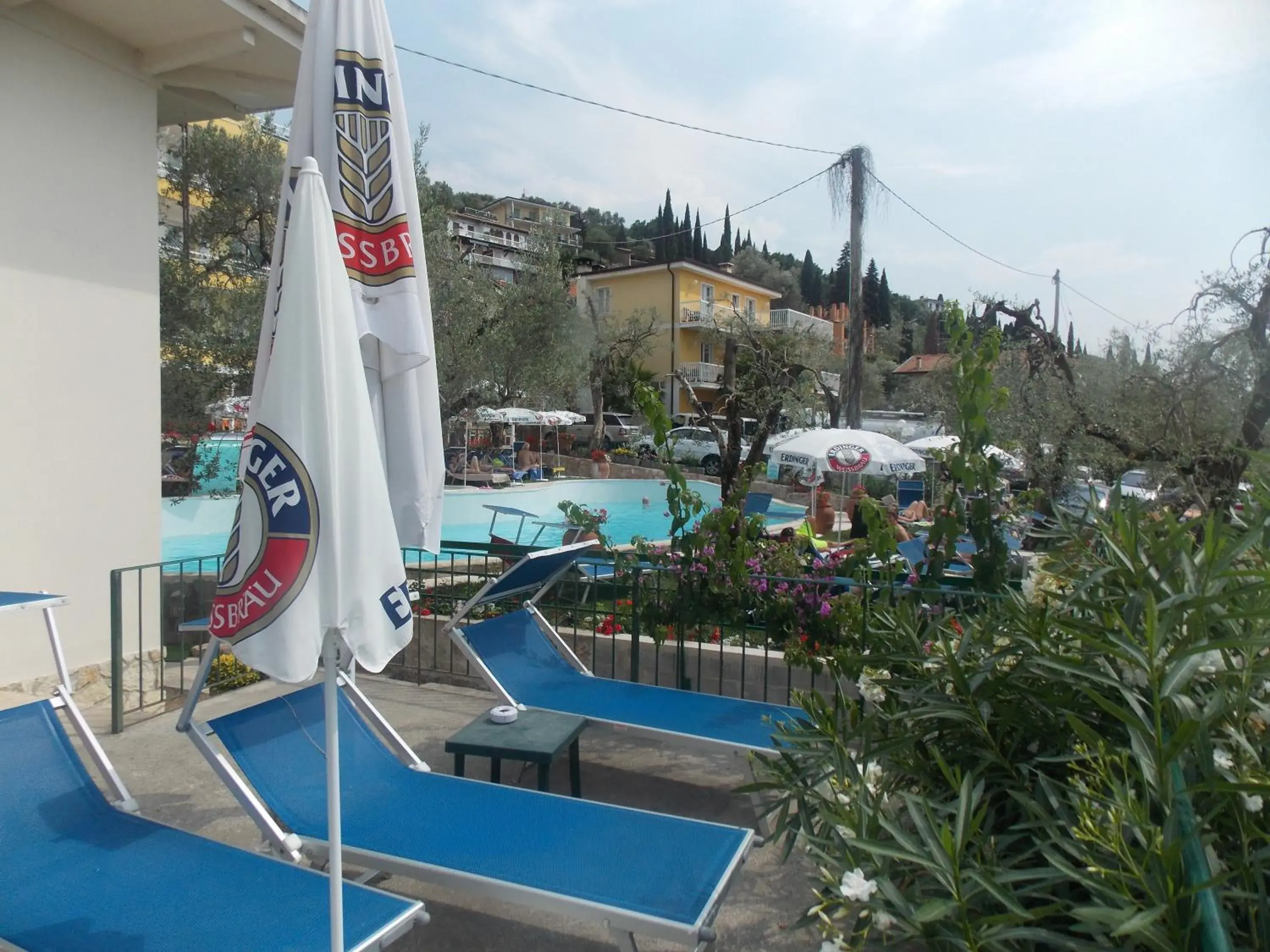 Balcony/Terrace, Pool View in Hotel Internazionale