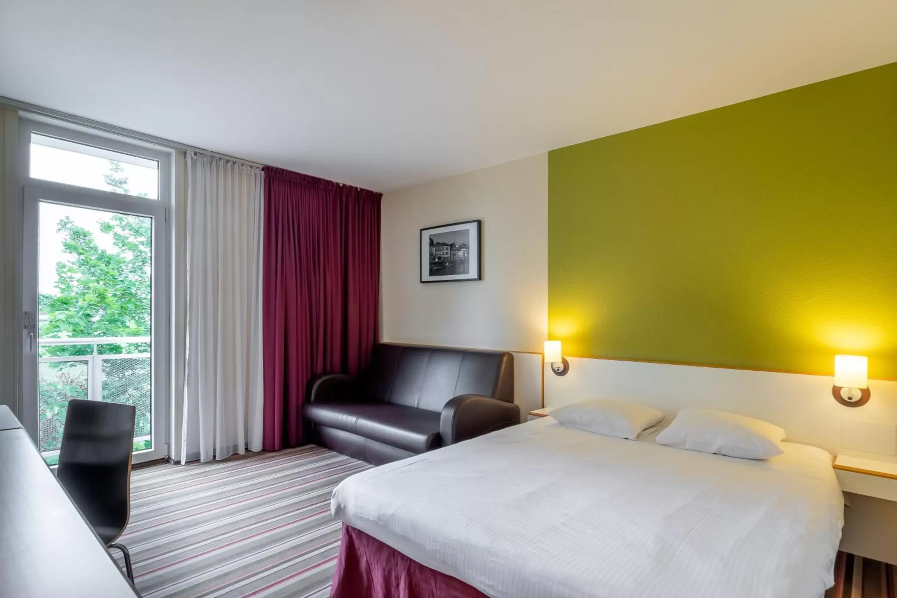 Bed in Green Park Hotel Brugge