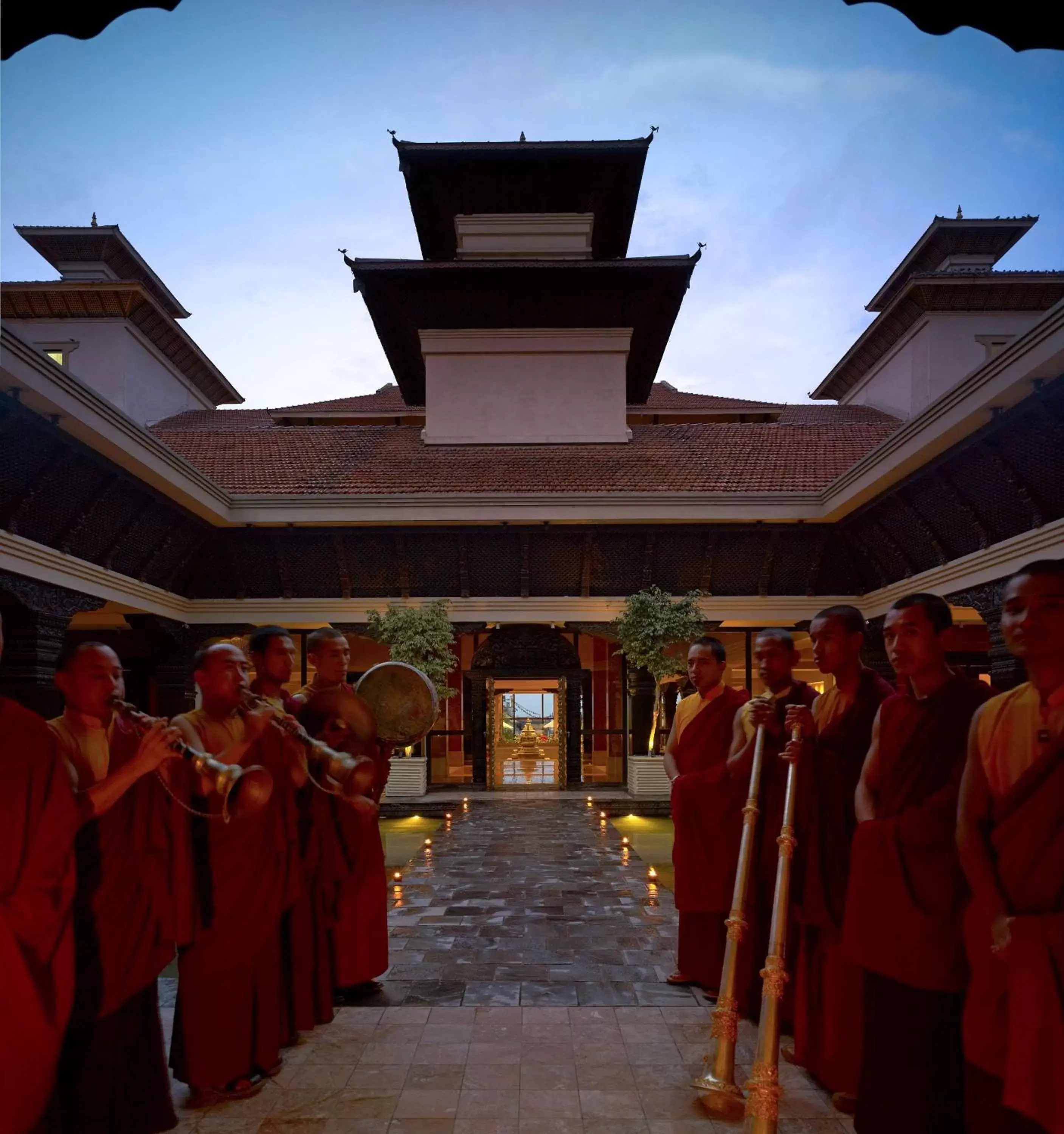 Facade/entrance, Banquet Facilities in Hyatt Regency Kathmandu