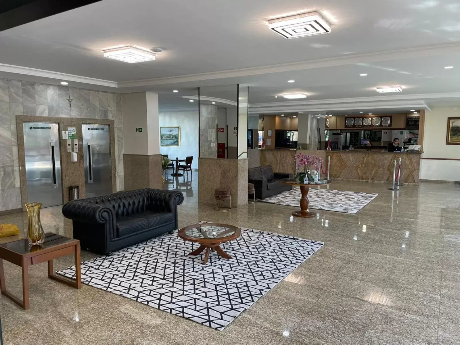 Lobby or reception, Lobby/Reception in Nacional Inn Piracicaba