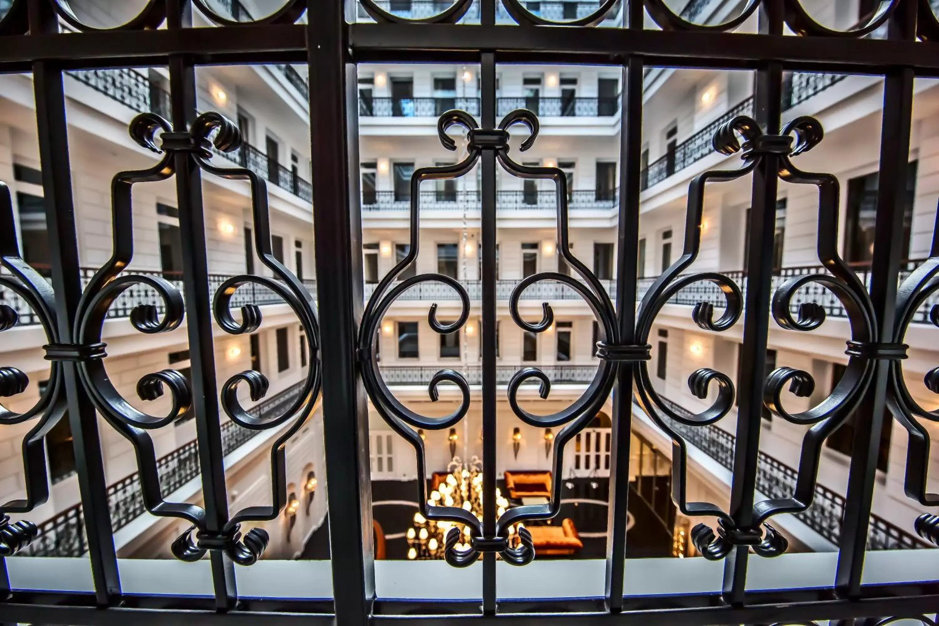 Balcony/Terrace in Prestige Hotel Budapest