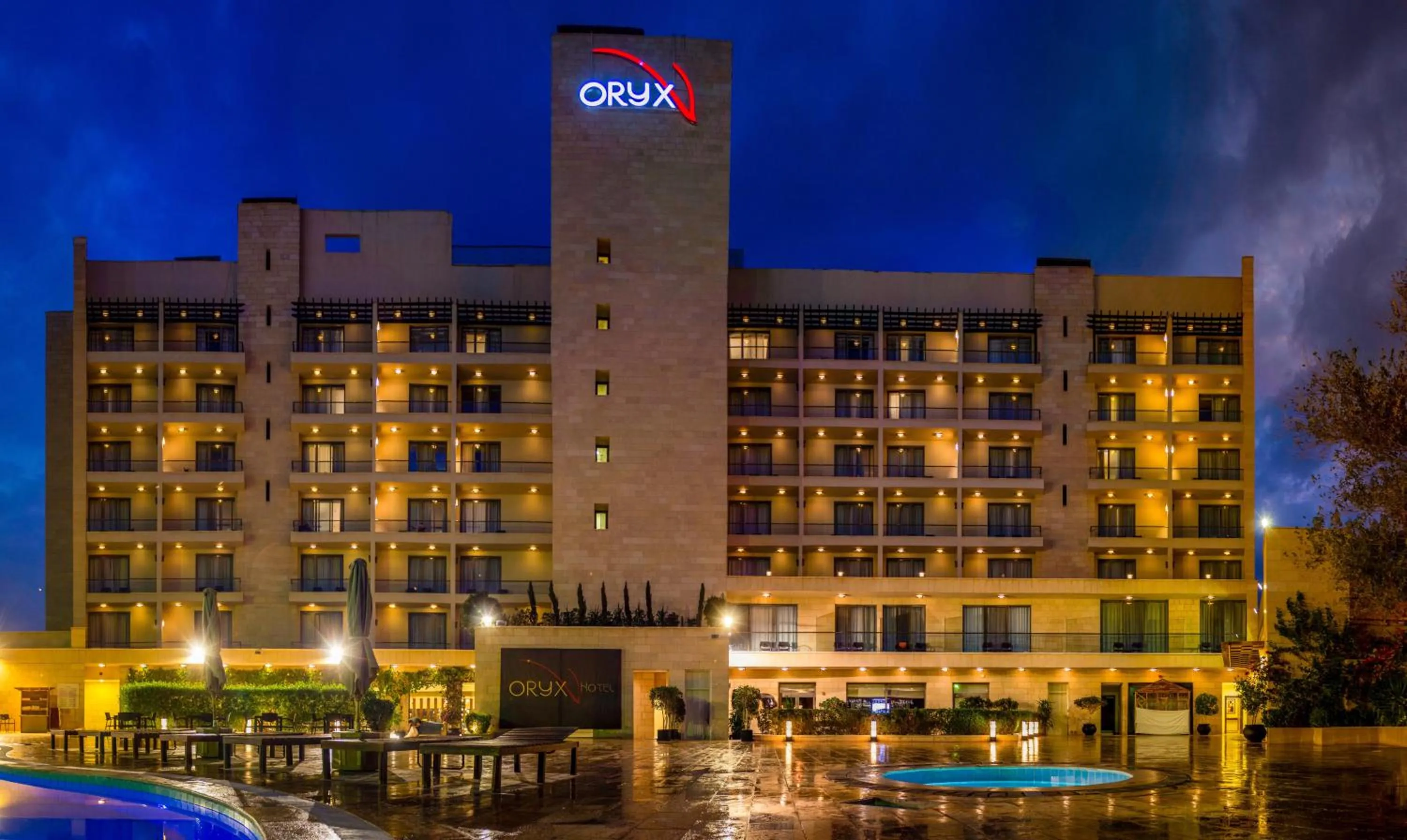 Property building in Oryx Hotel Aqaba