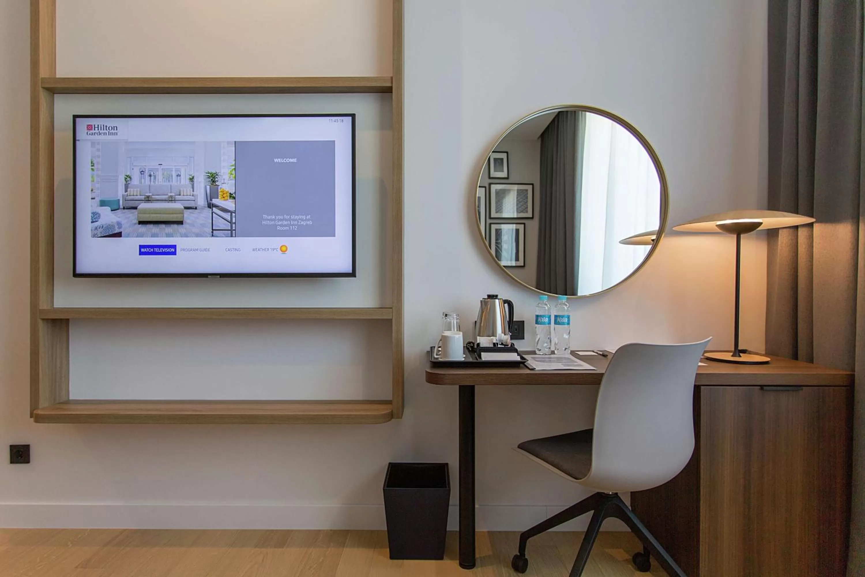 Bedroom in Hilton Garden Inn Zagreb - Radnička