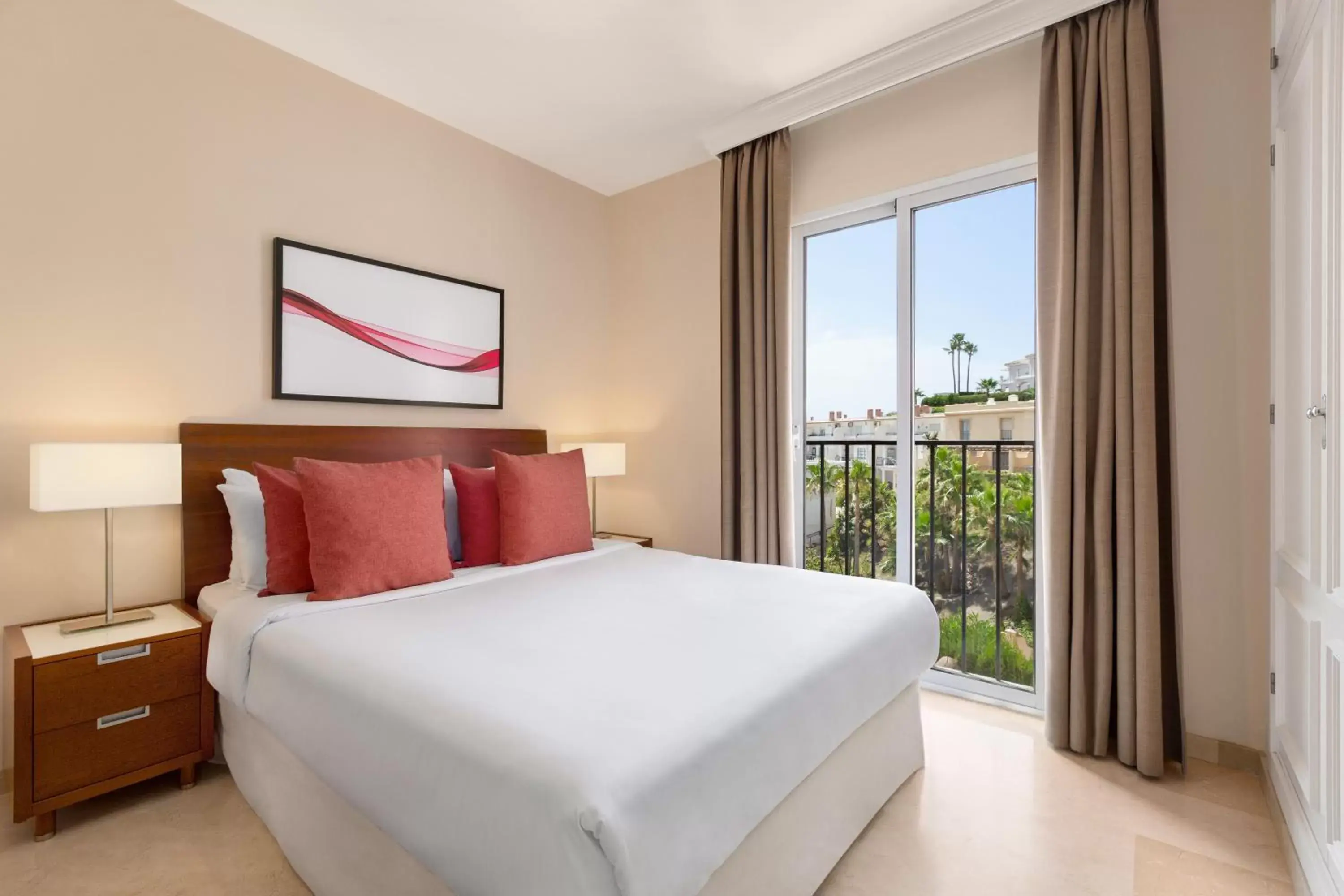 Bed in Ramada Hotel & Suites by Wyndham Costa del Sol