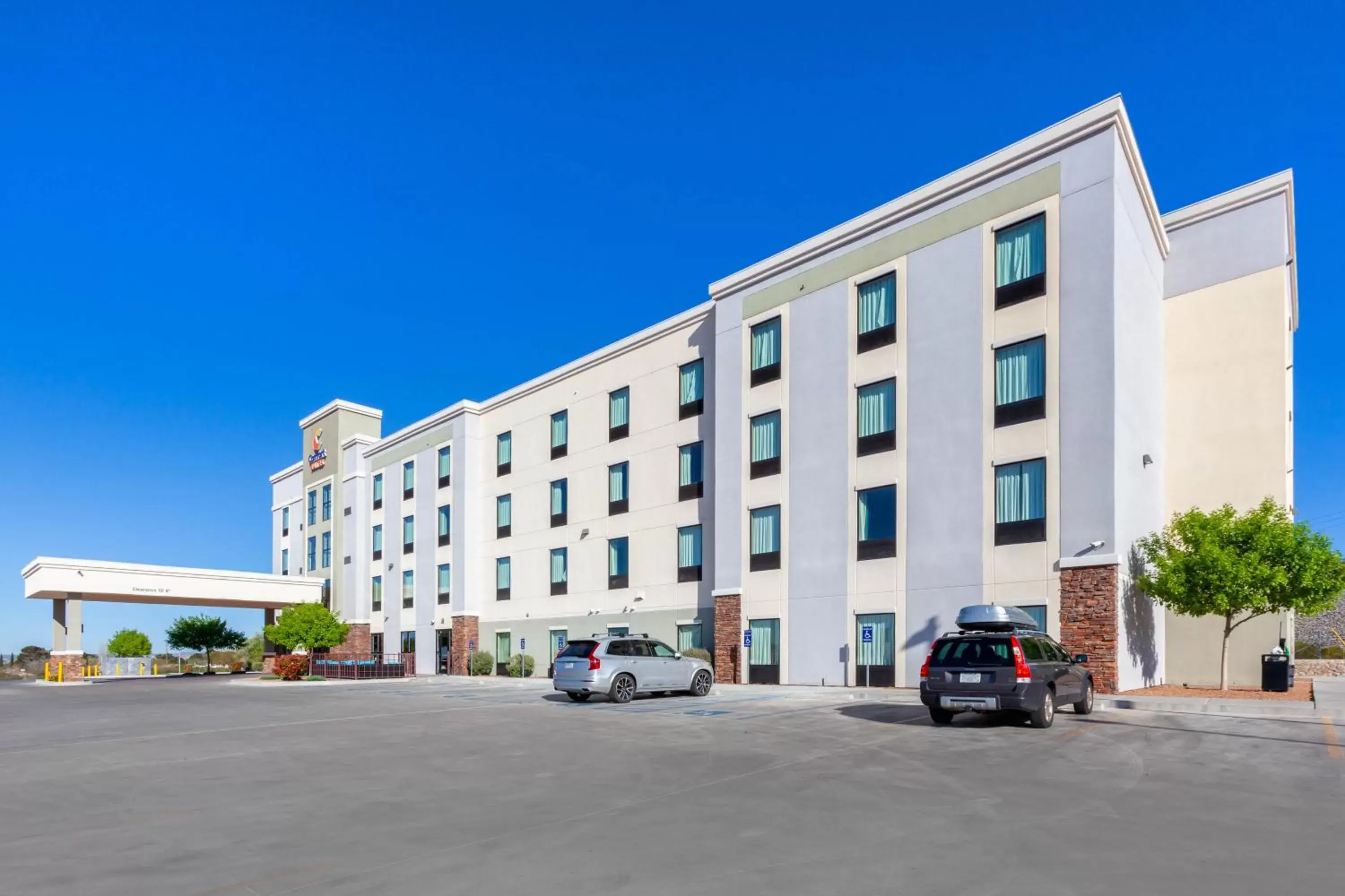 Bird's eye view, Property Building in Comfort Suites of Las Cruces I-25 North