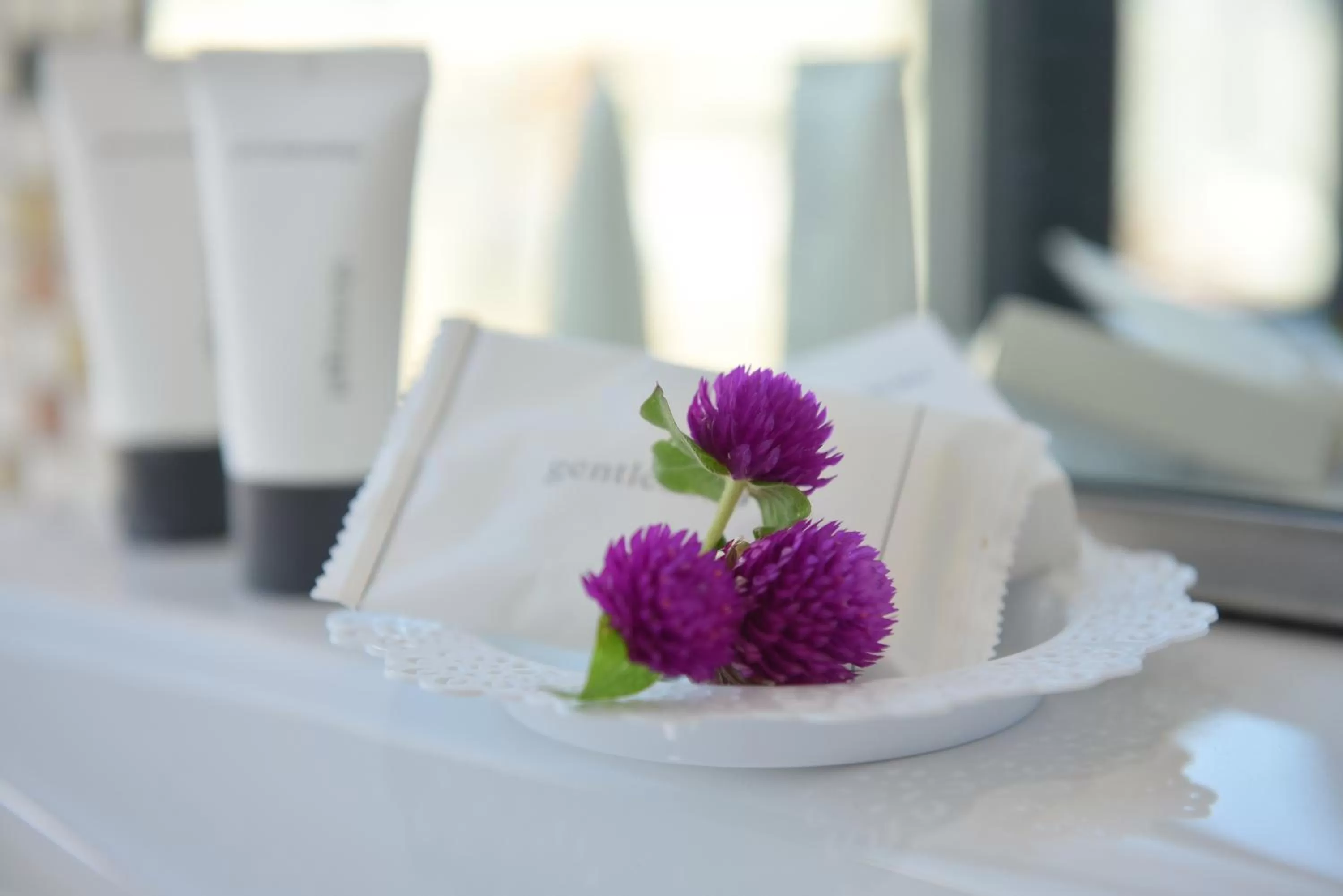 Bathroom in La Bohème Hotel