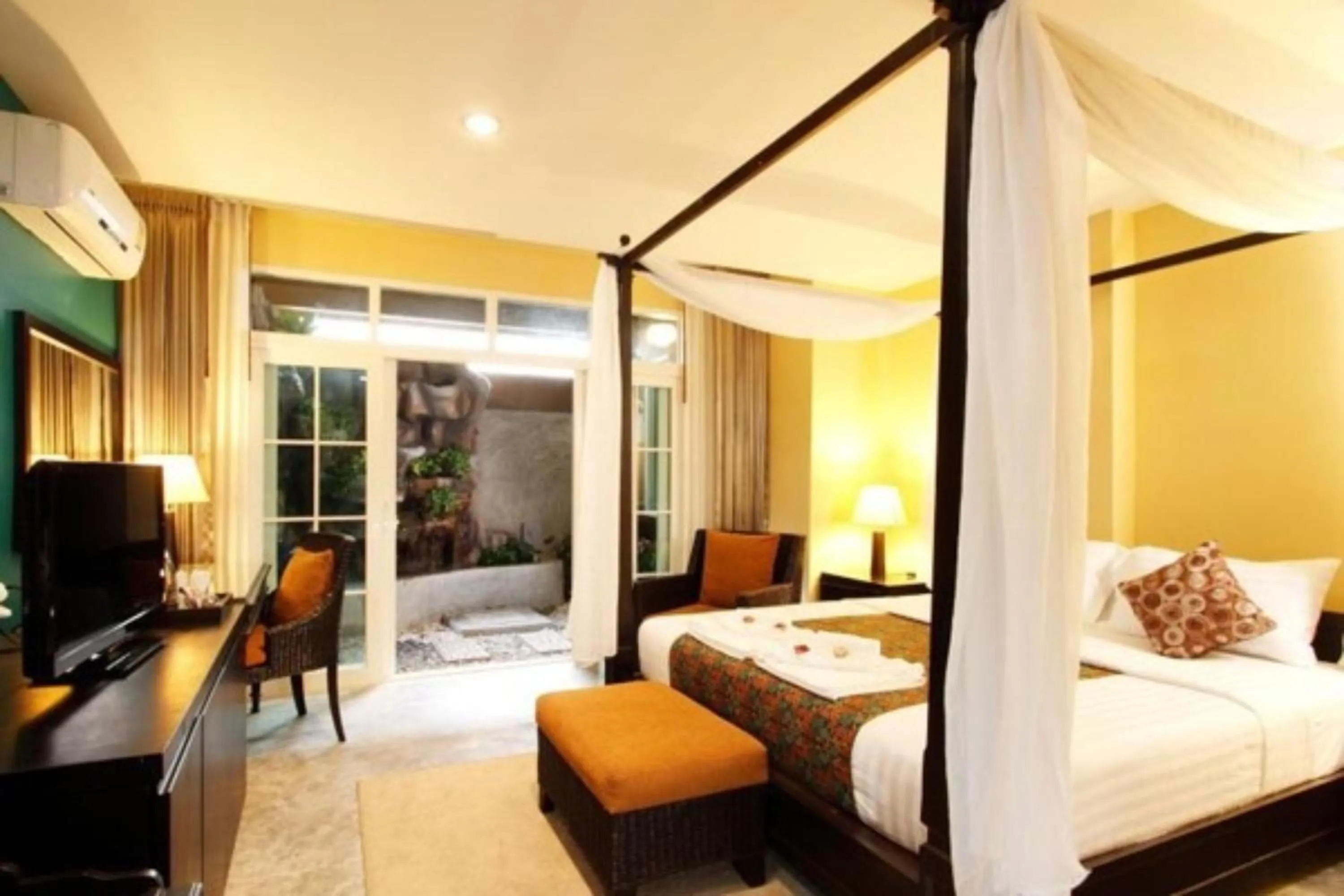 Bedroom, Bed in Baan PhuAnda Phuket