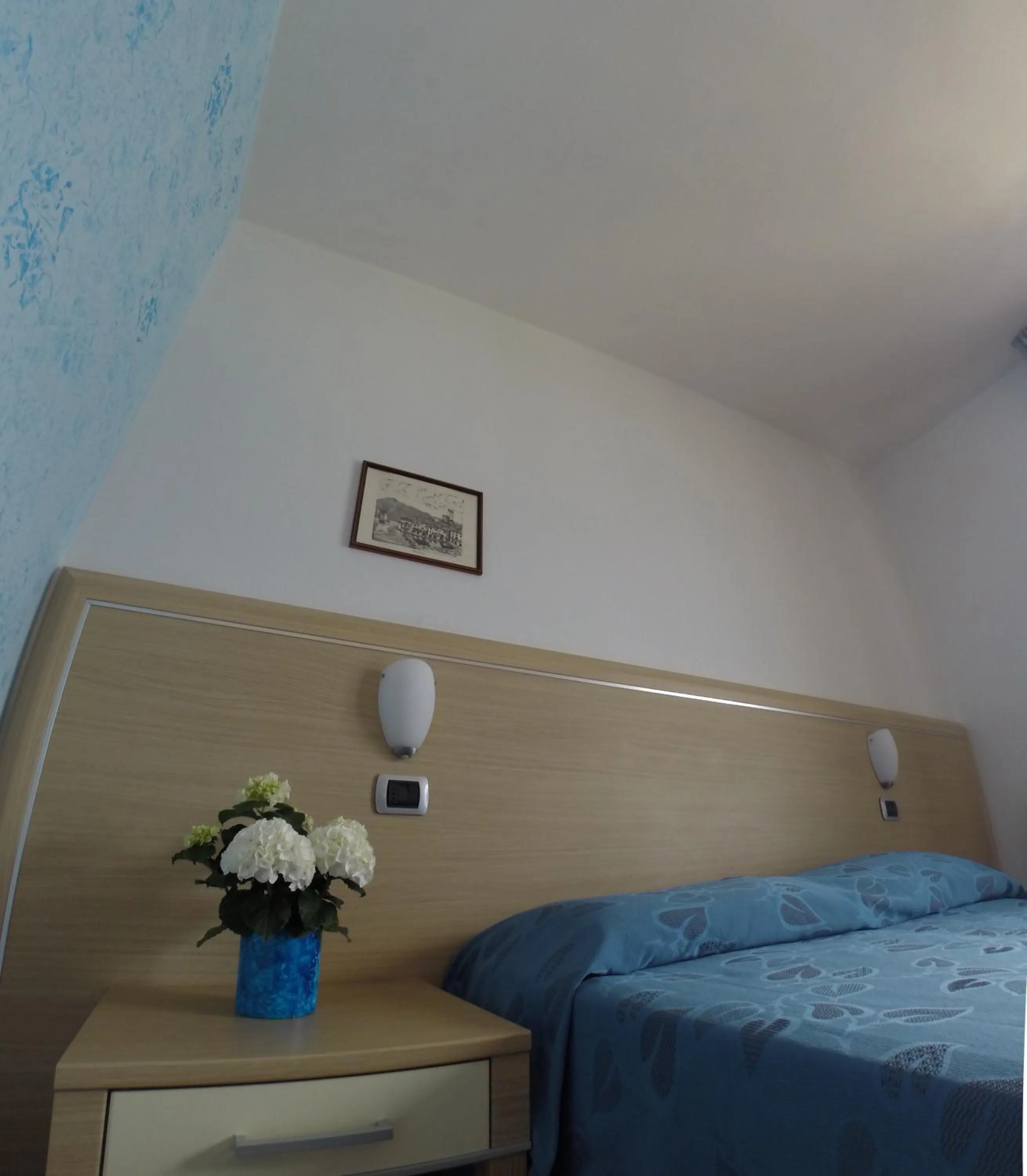 Bedroom, Bed in Albergo Villa Edera